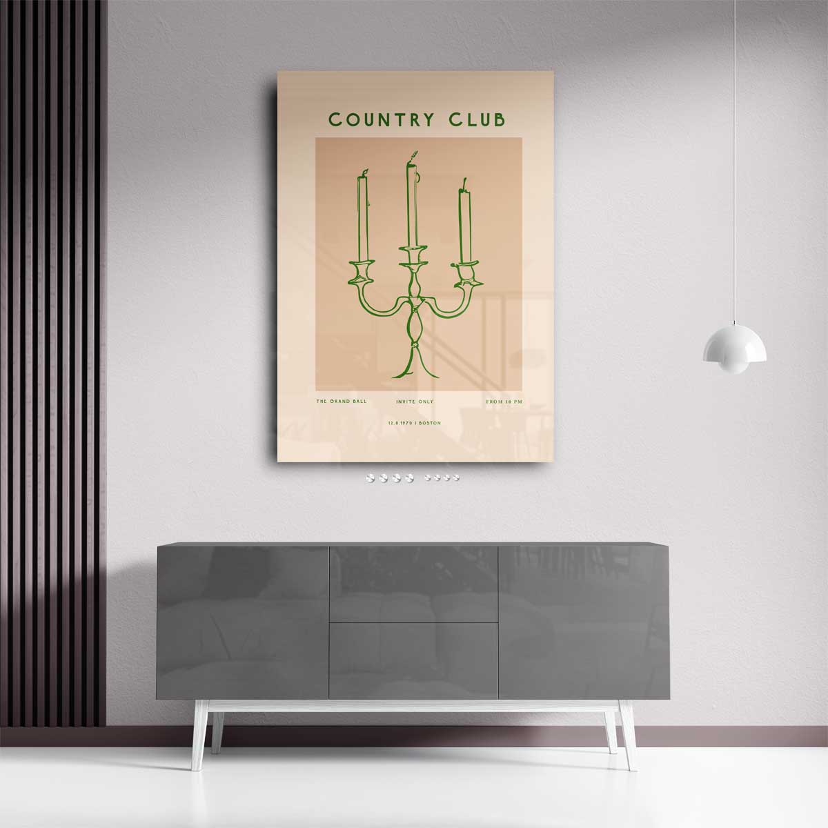 Elegante Kandelaars Kunstwerk-canvas-dibond-plexiglas-wanddecoratie-WallArtistic