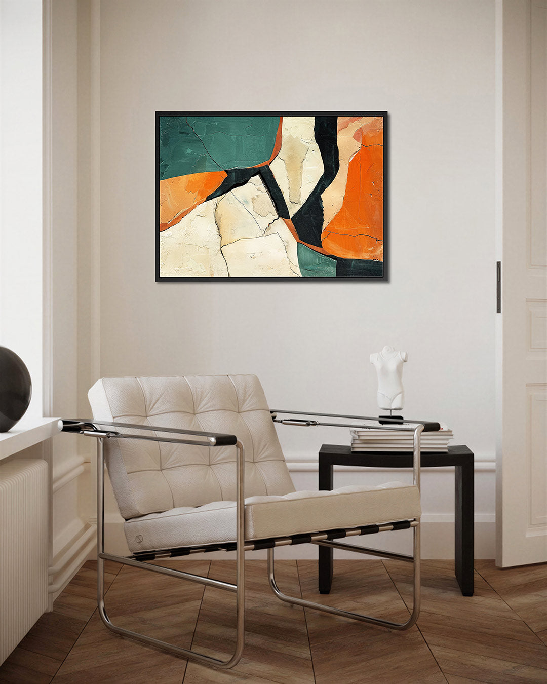 Dynamische vormen Kunstwerk