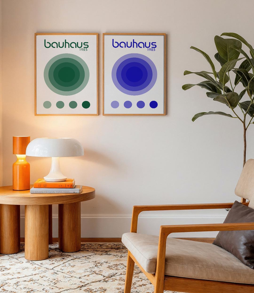 Cirkel en kleur Posterset