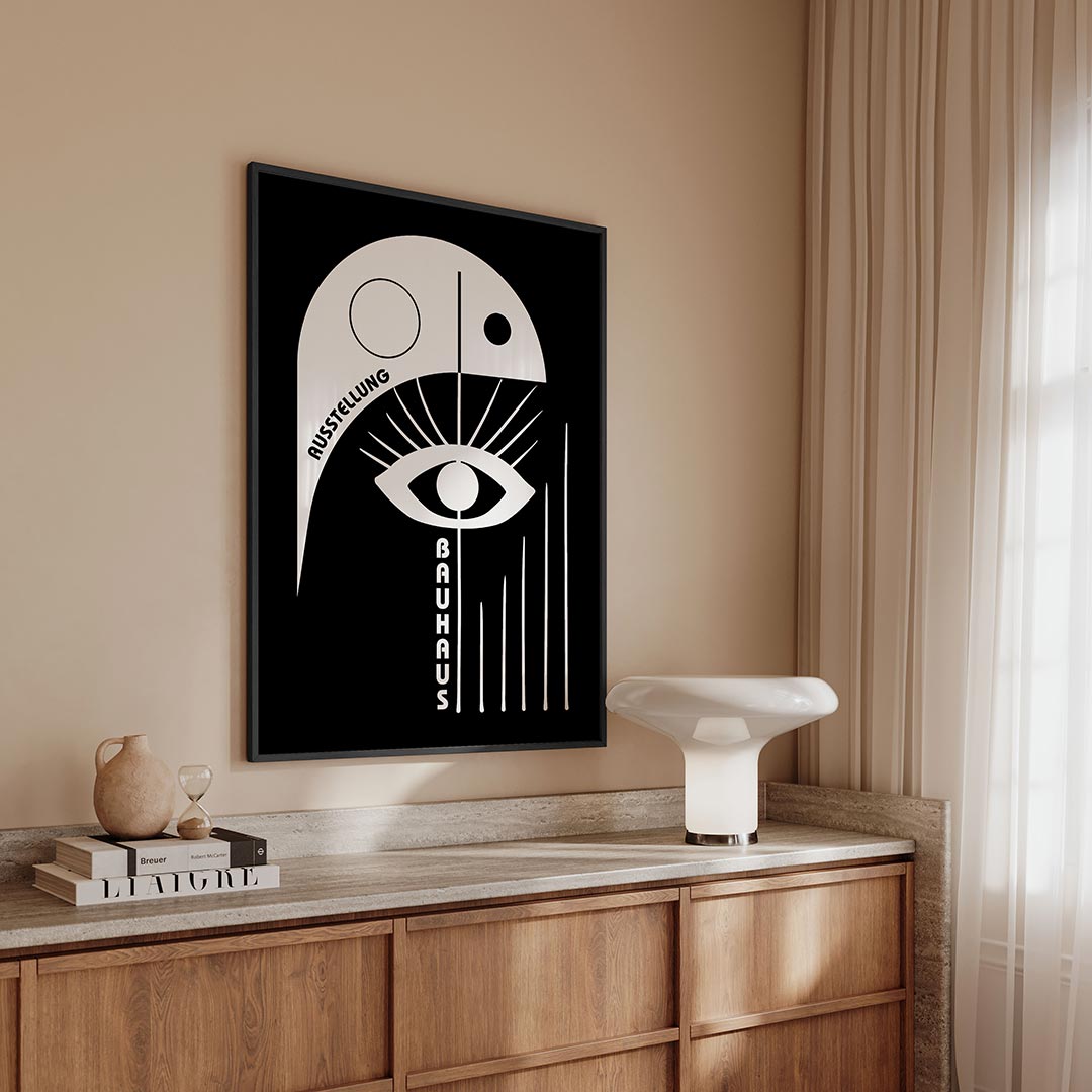 Oog en lijnen Poster