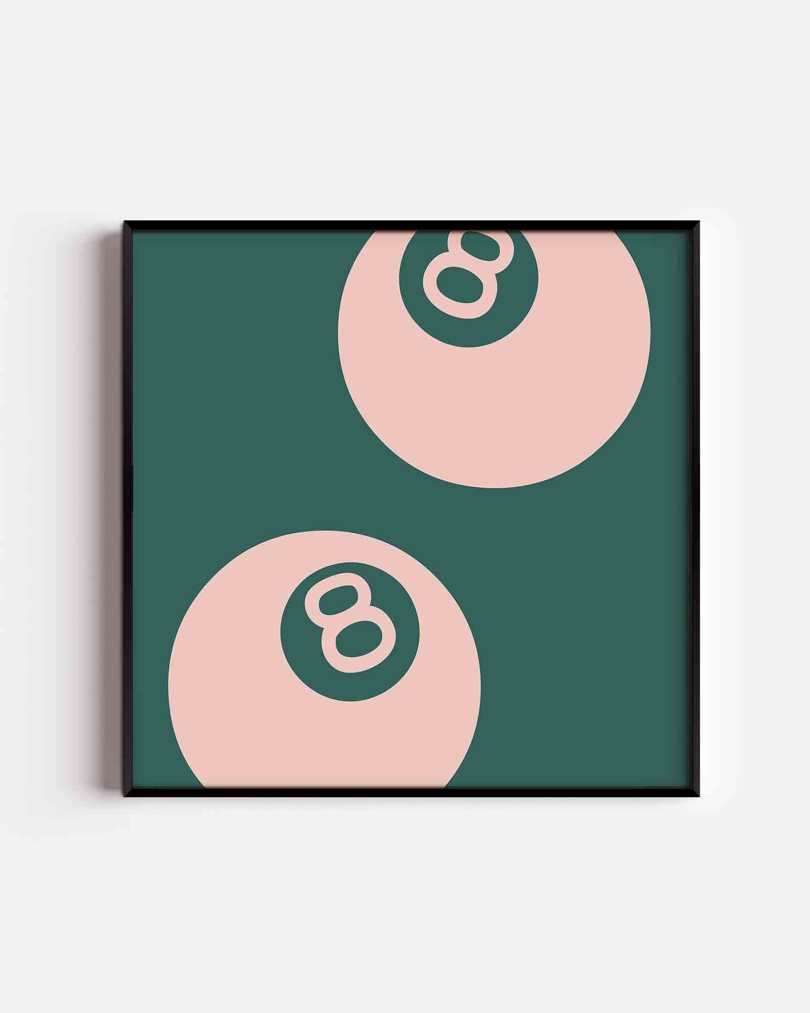 Biljartballen Poster