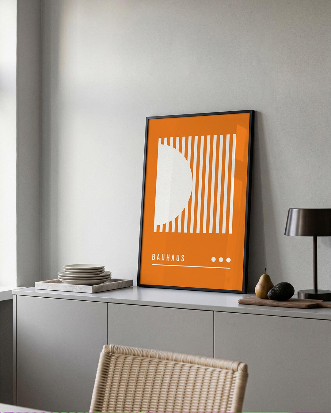 Lijnen en vlakken Poster