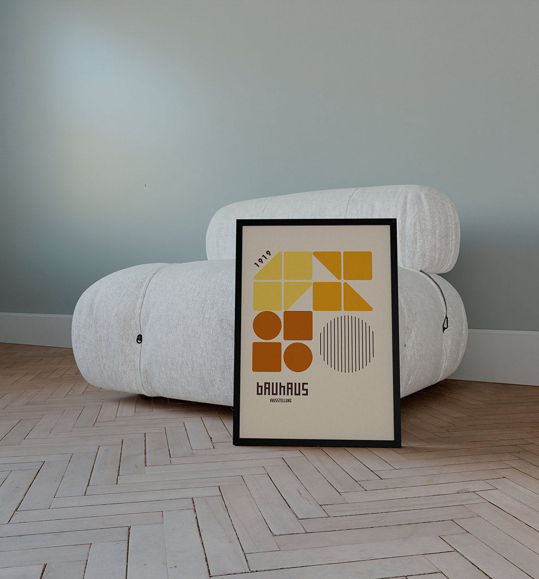 Vorm en kleurvlakken Poster