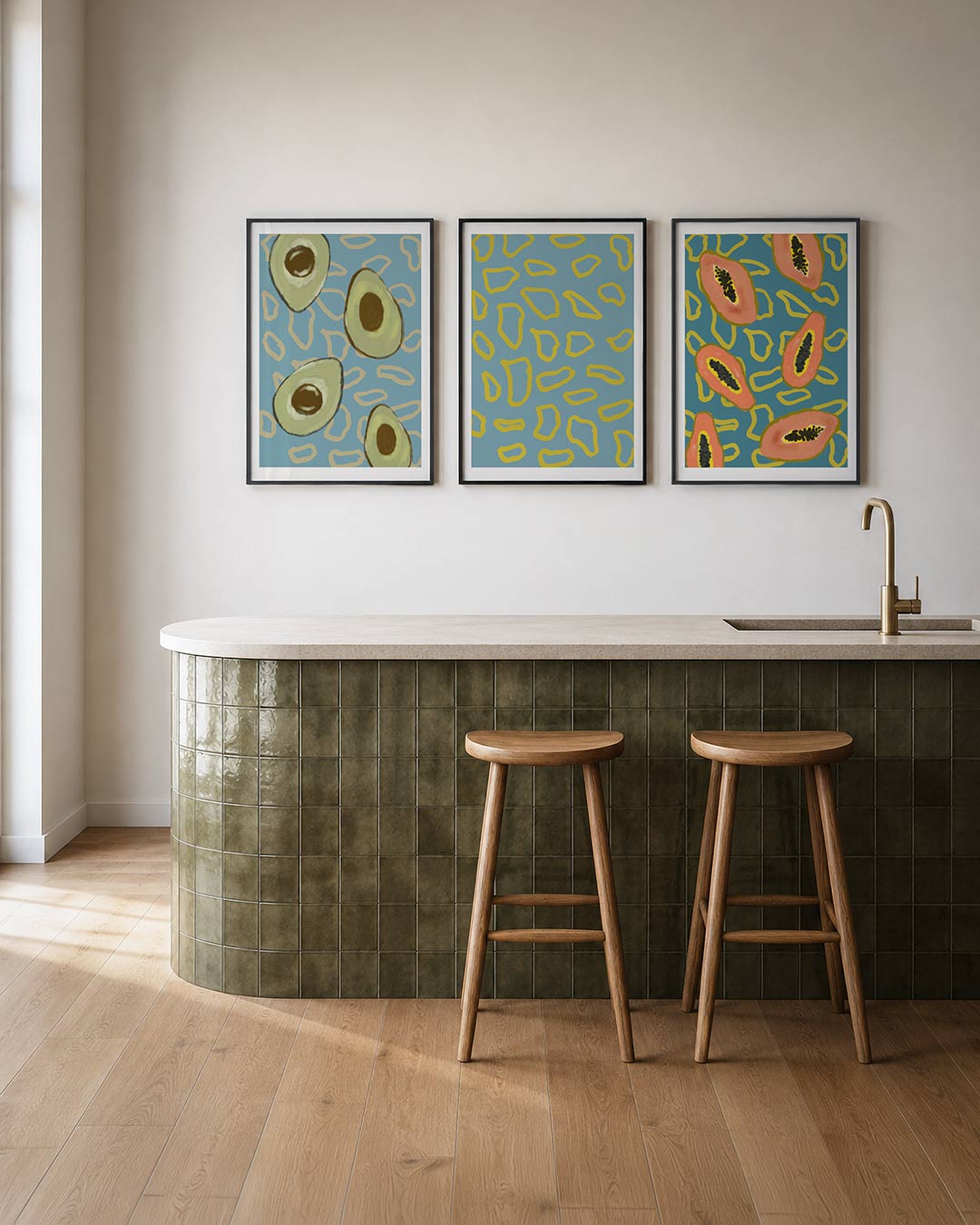 Avocado ritme Posterset
