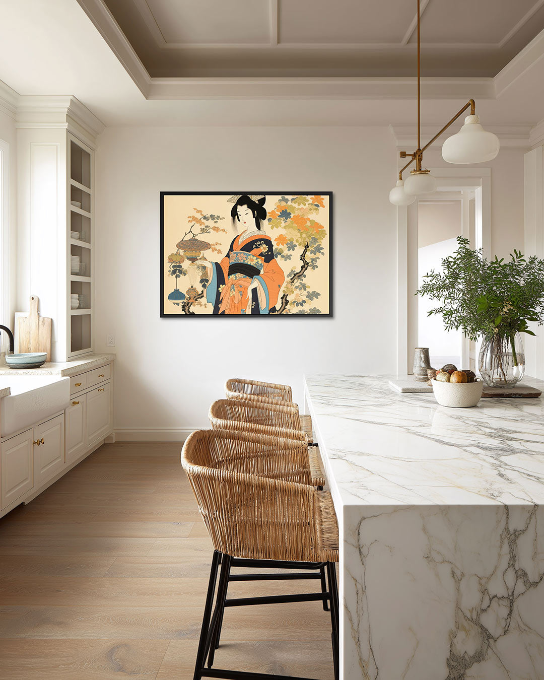 Elegante compositie Kunstwerk