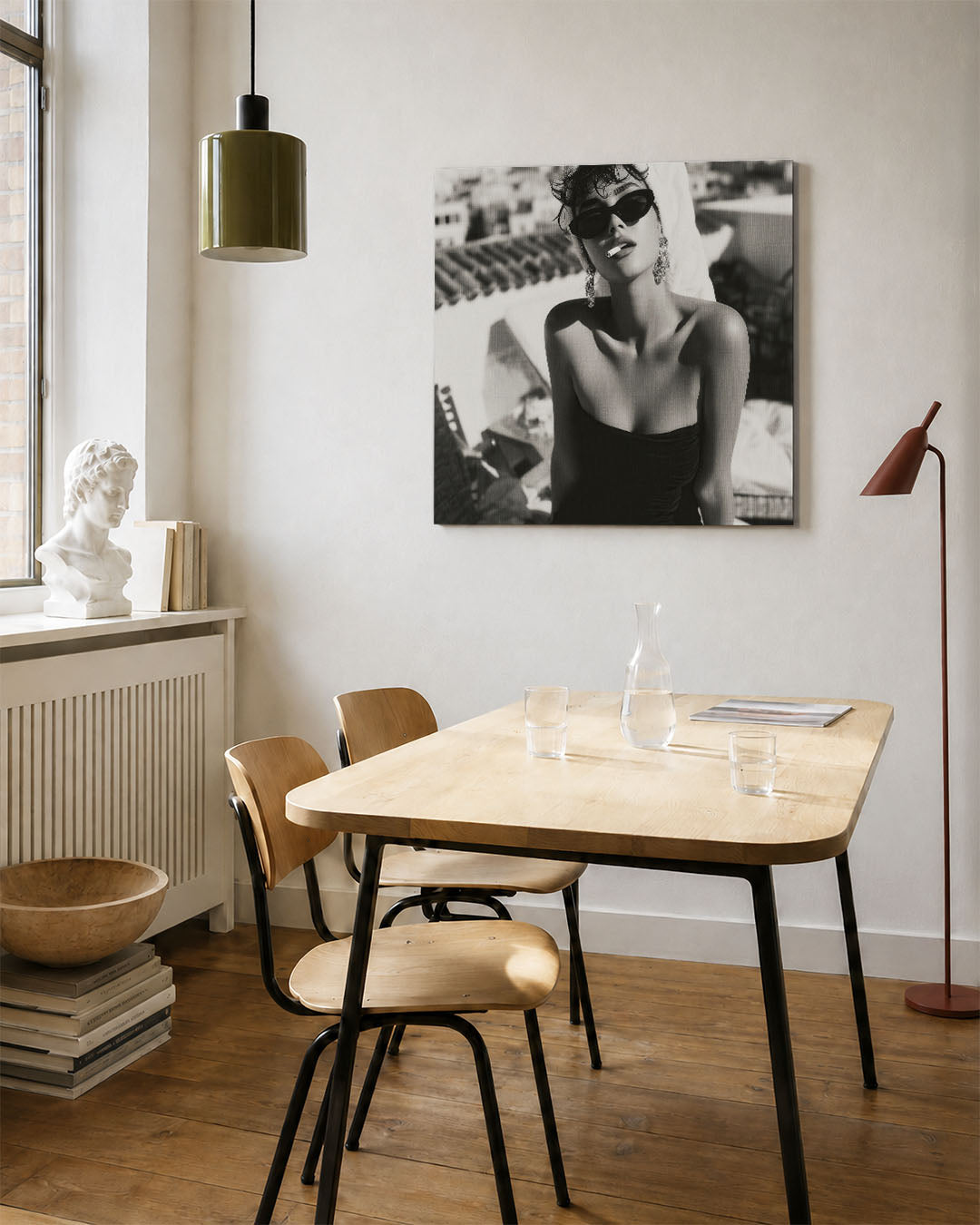 Zwart wit fotografie Kunstwerk