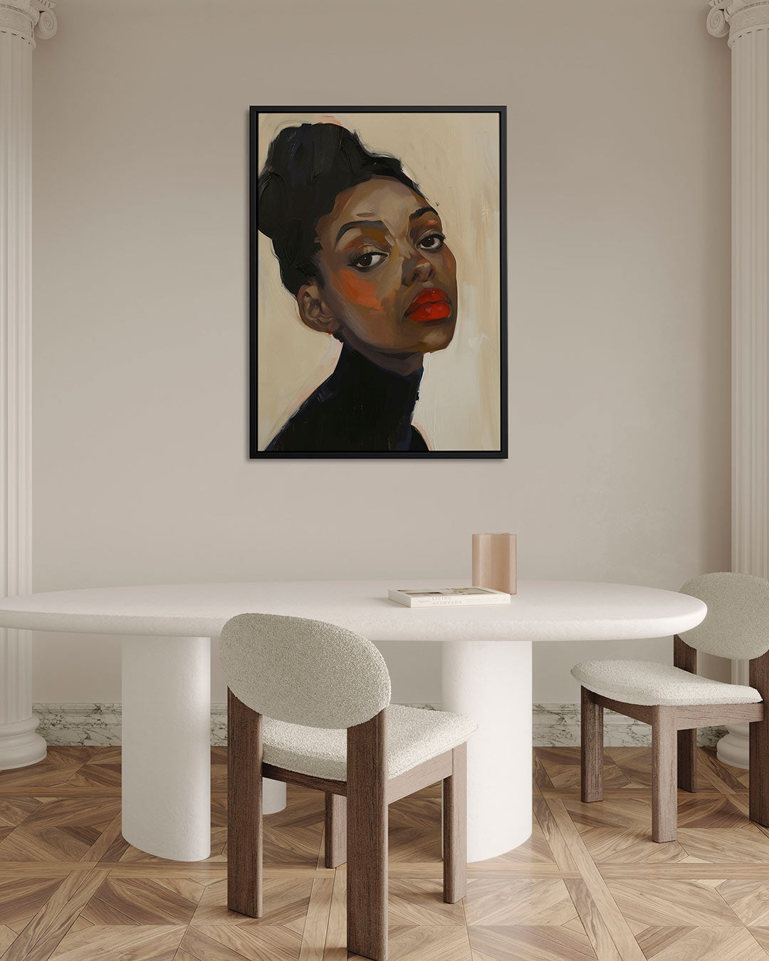 Portretstudie Kunstwerk