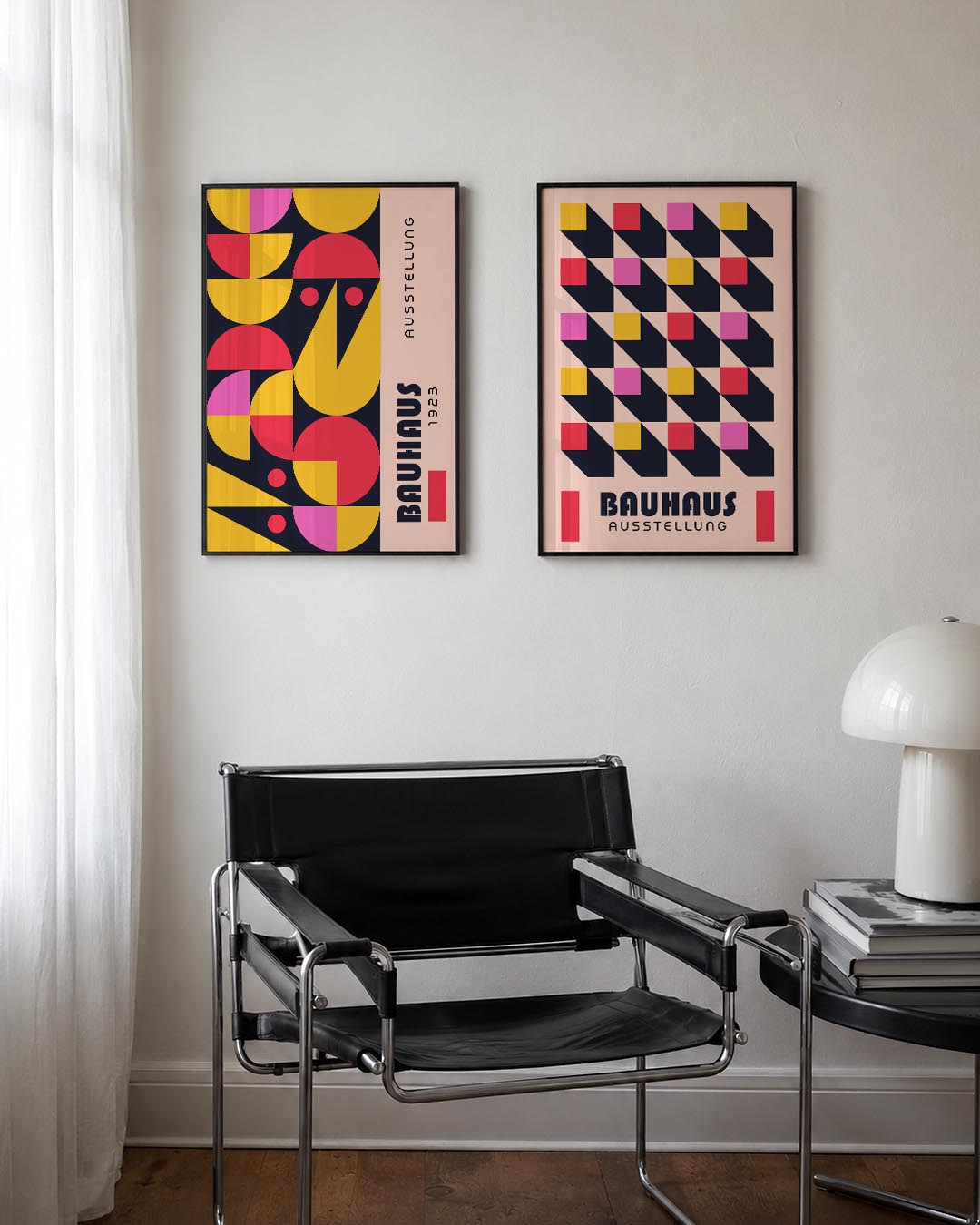 Vormen en kleurvlakken Posterset