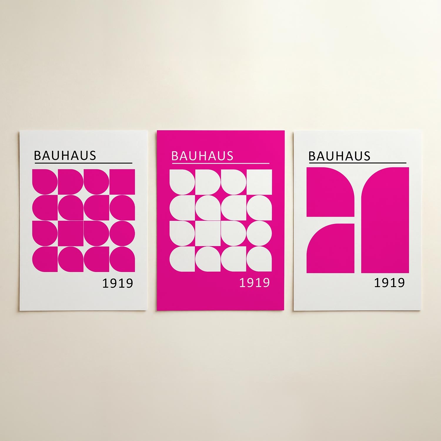 Vorm en kleur Posterset