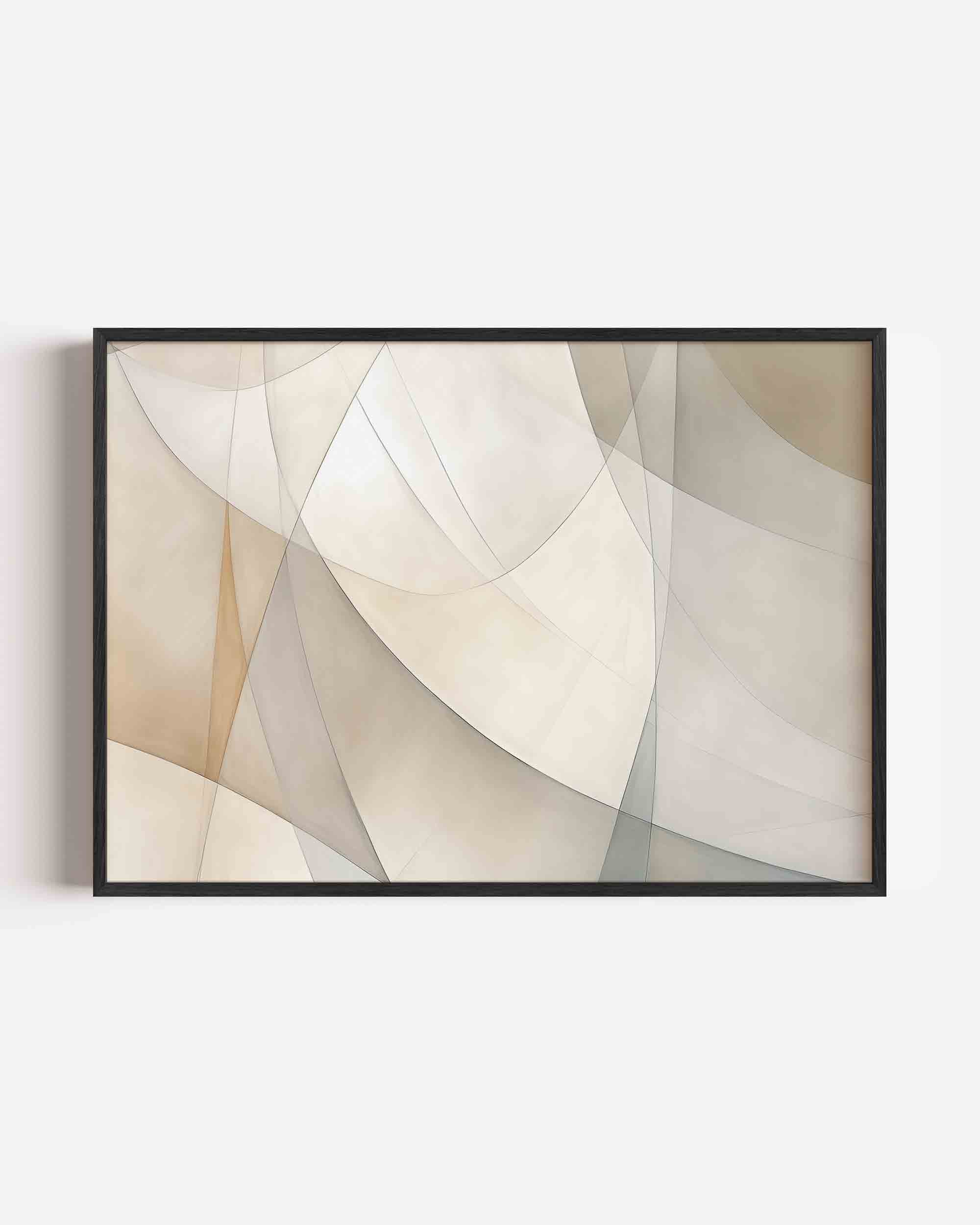Abstracte vormen Poster