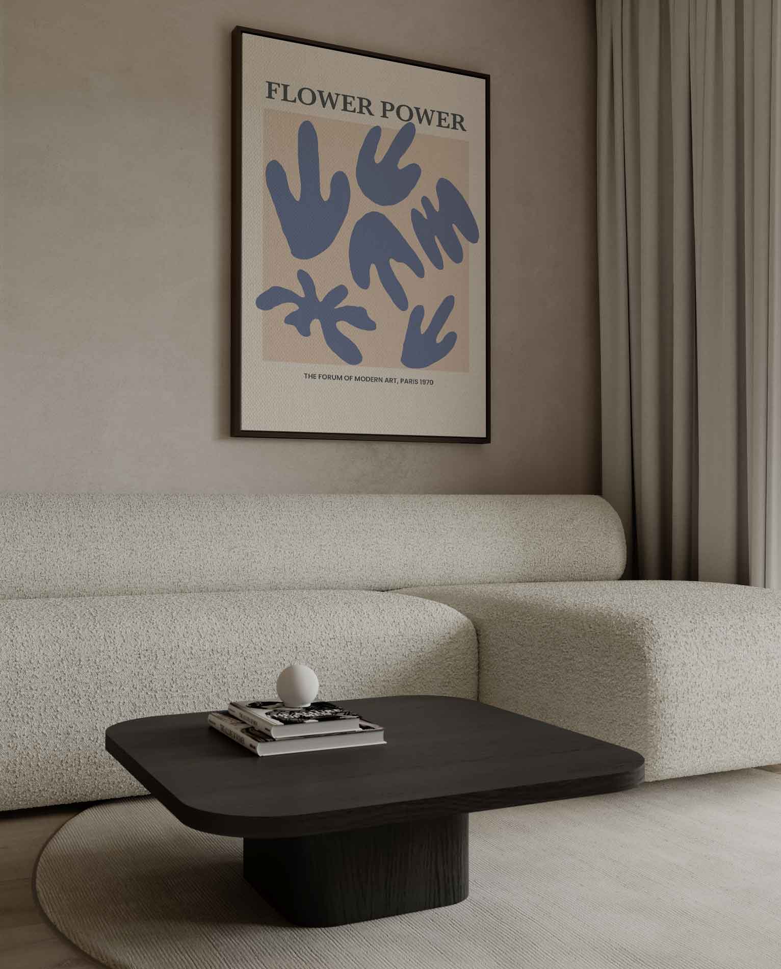 Flower Power Kunstposter