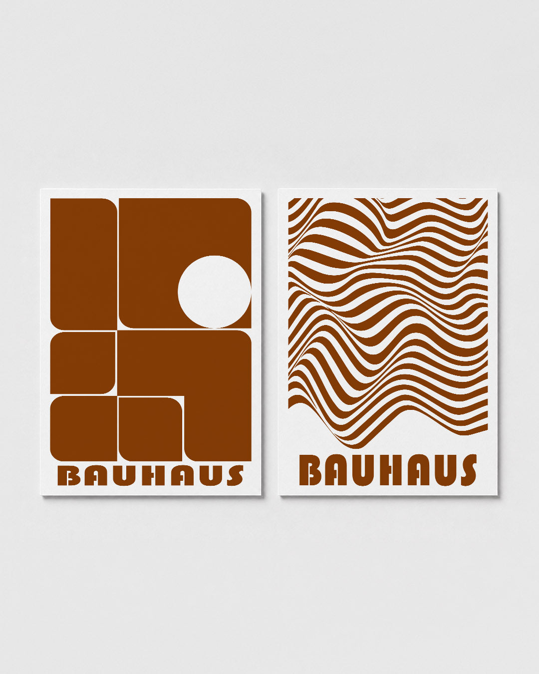 Vormen en vlakken Postersets