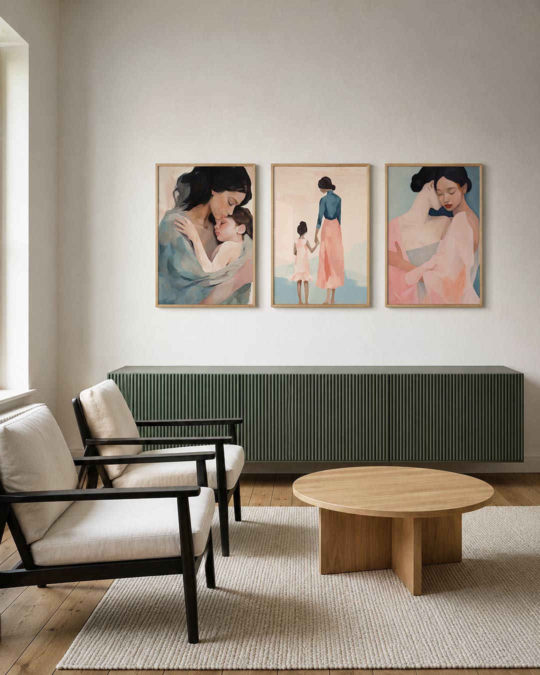 Zachte omhelzing Posterset