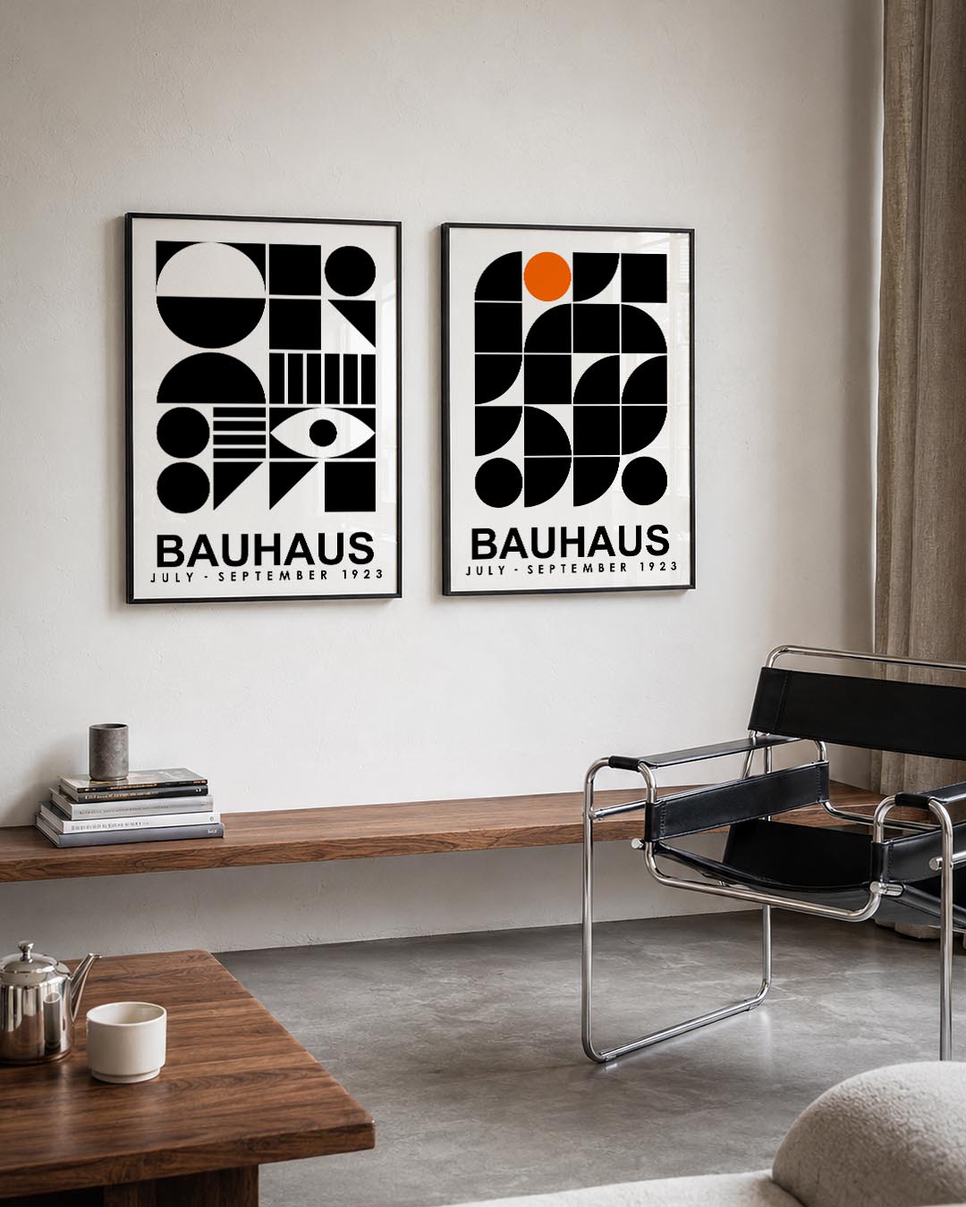 Vormen en vlakken Posterset