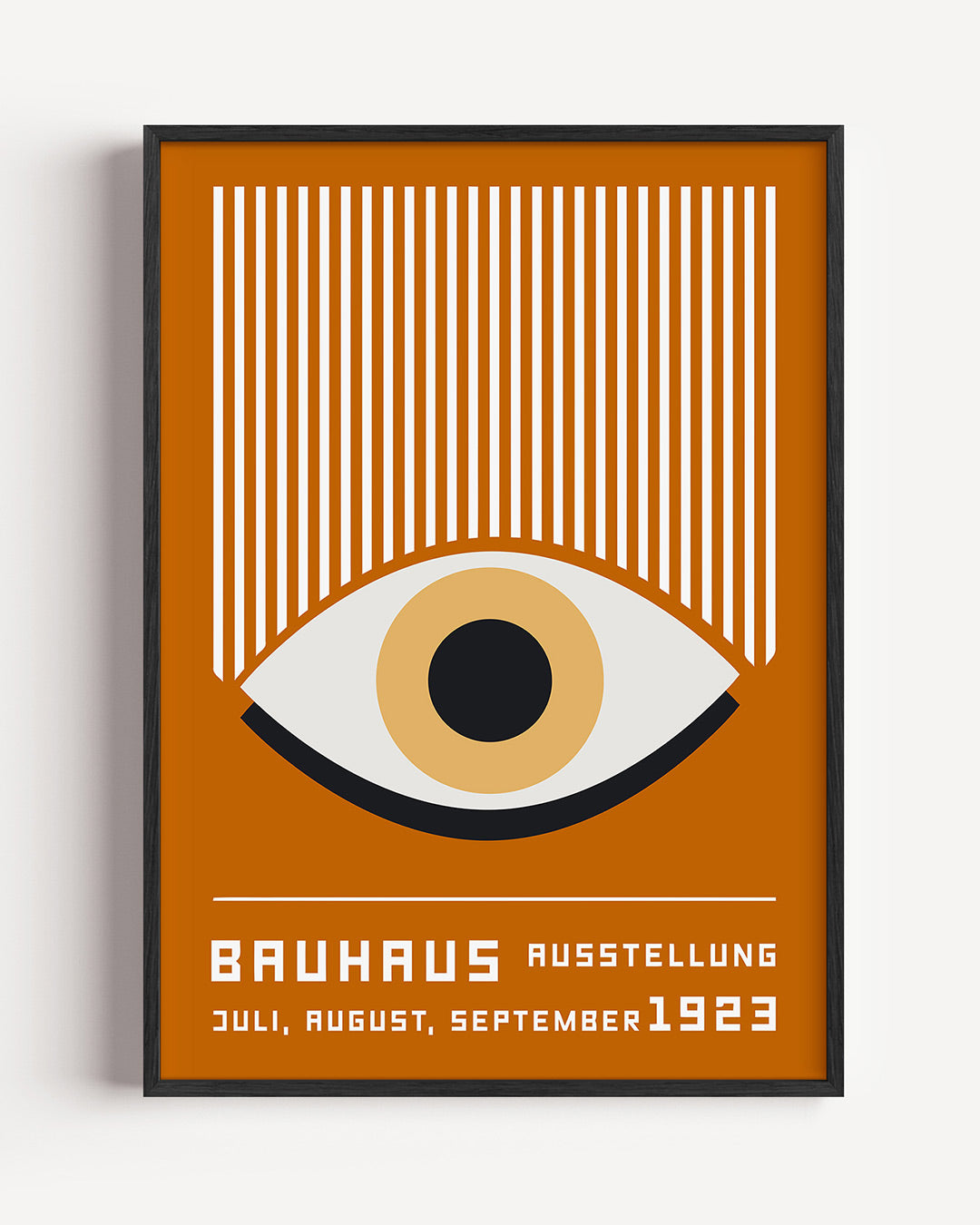 Oog en lijnen Poster