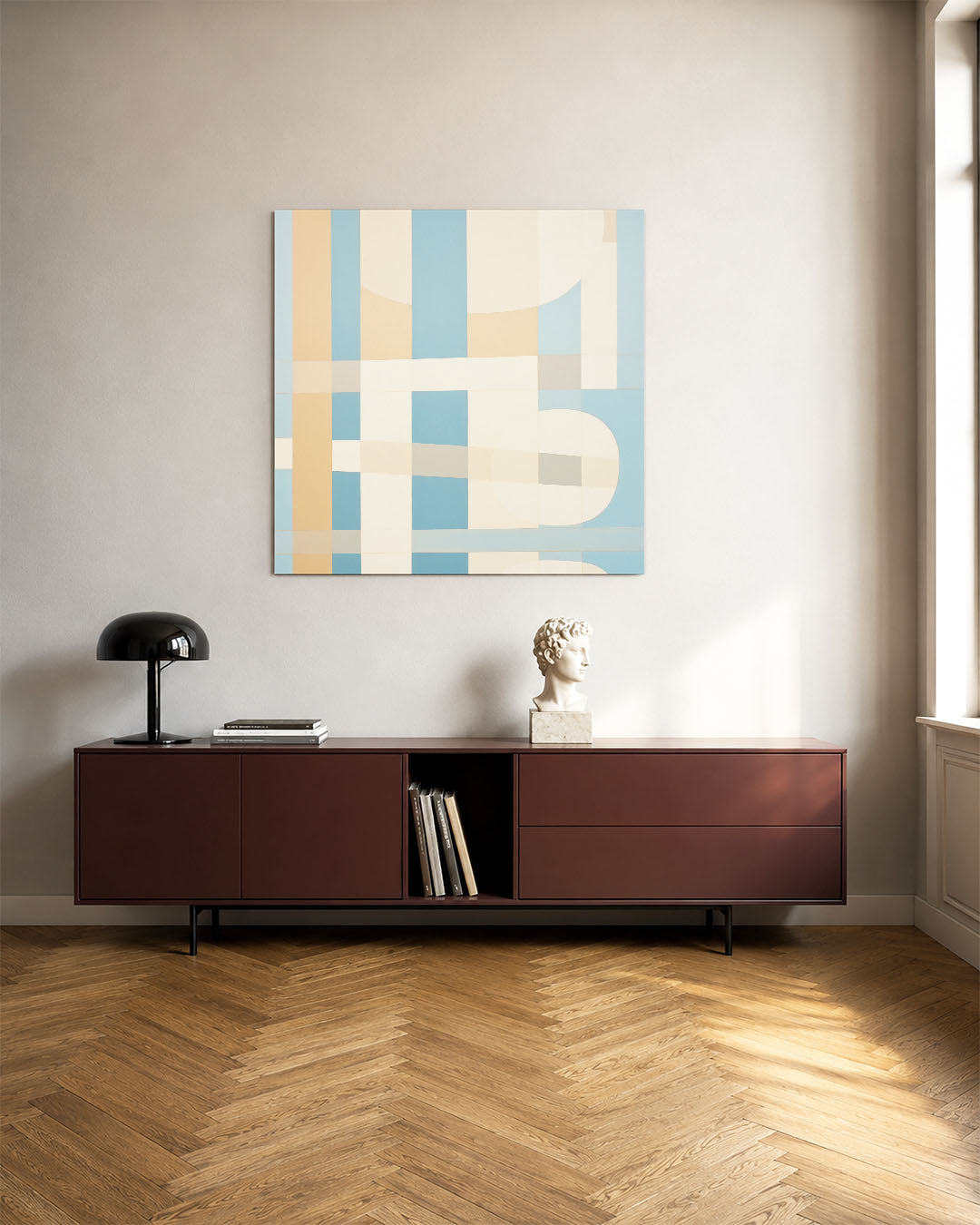 Geometrische vormen Kunstwerk
