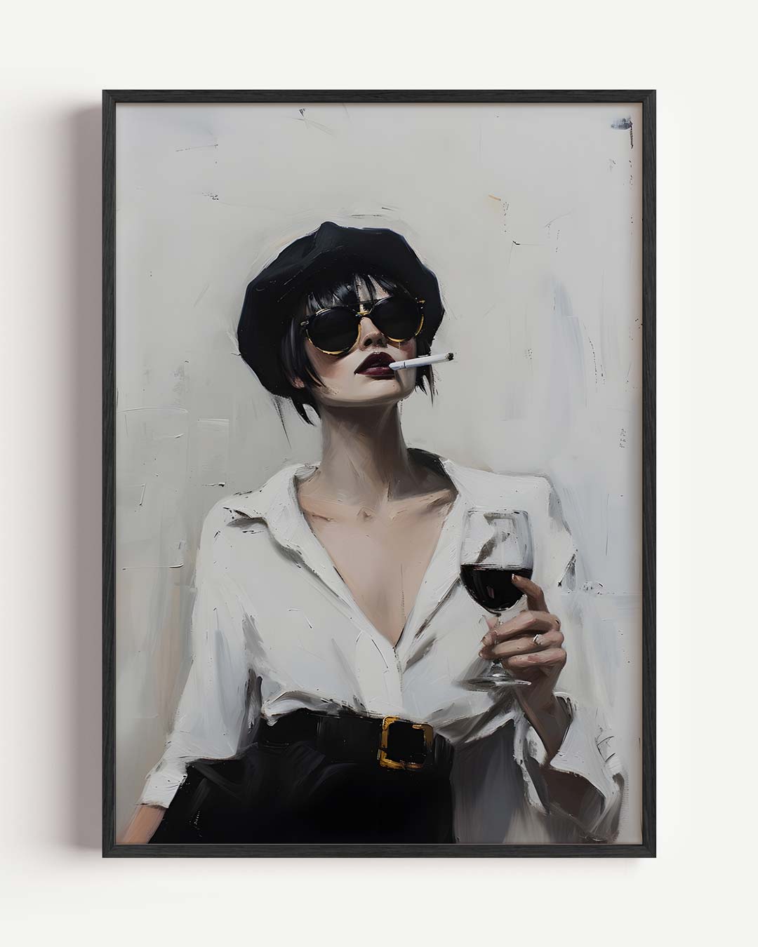 Stijlvolle Stedelijke Chic Poster-WallArtistic