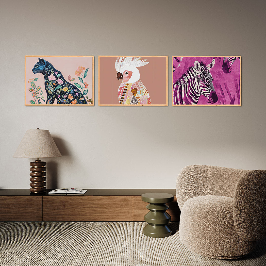 Bloemenkat Posterset