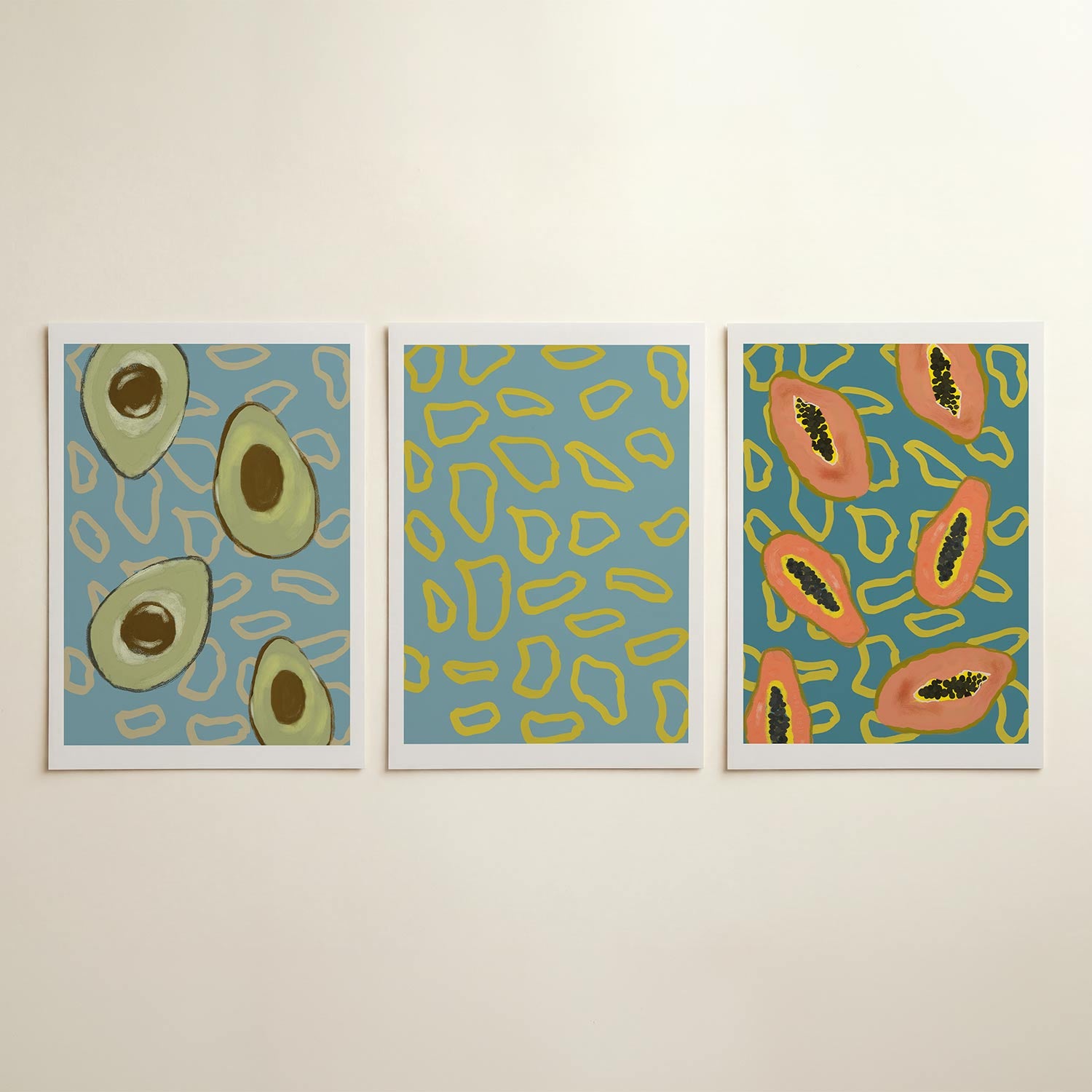 Avocado ritme Posterset