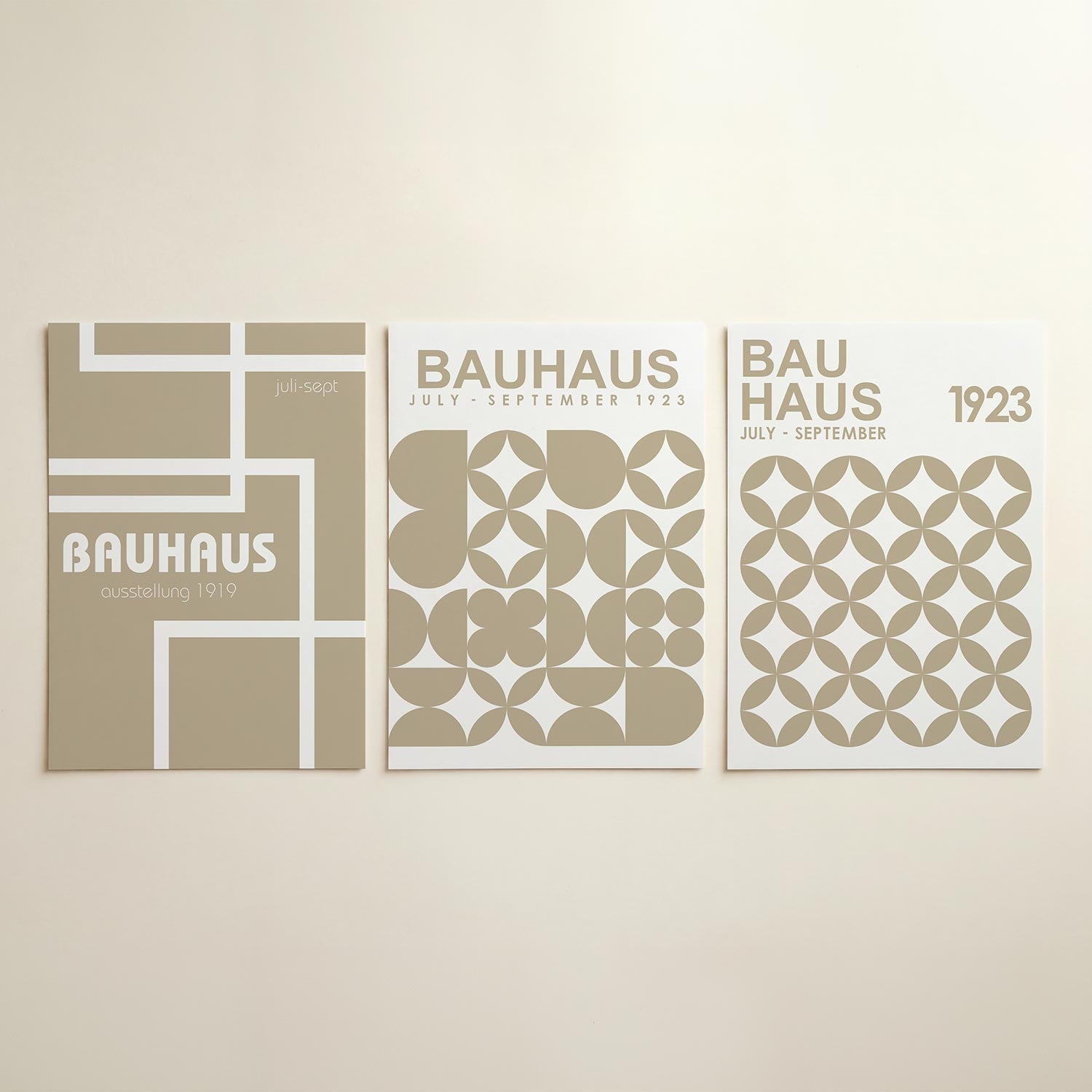 Lijnen en vlakken Posterset