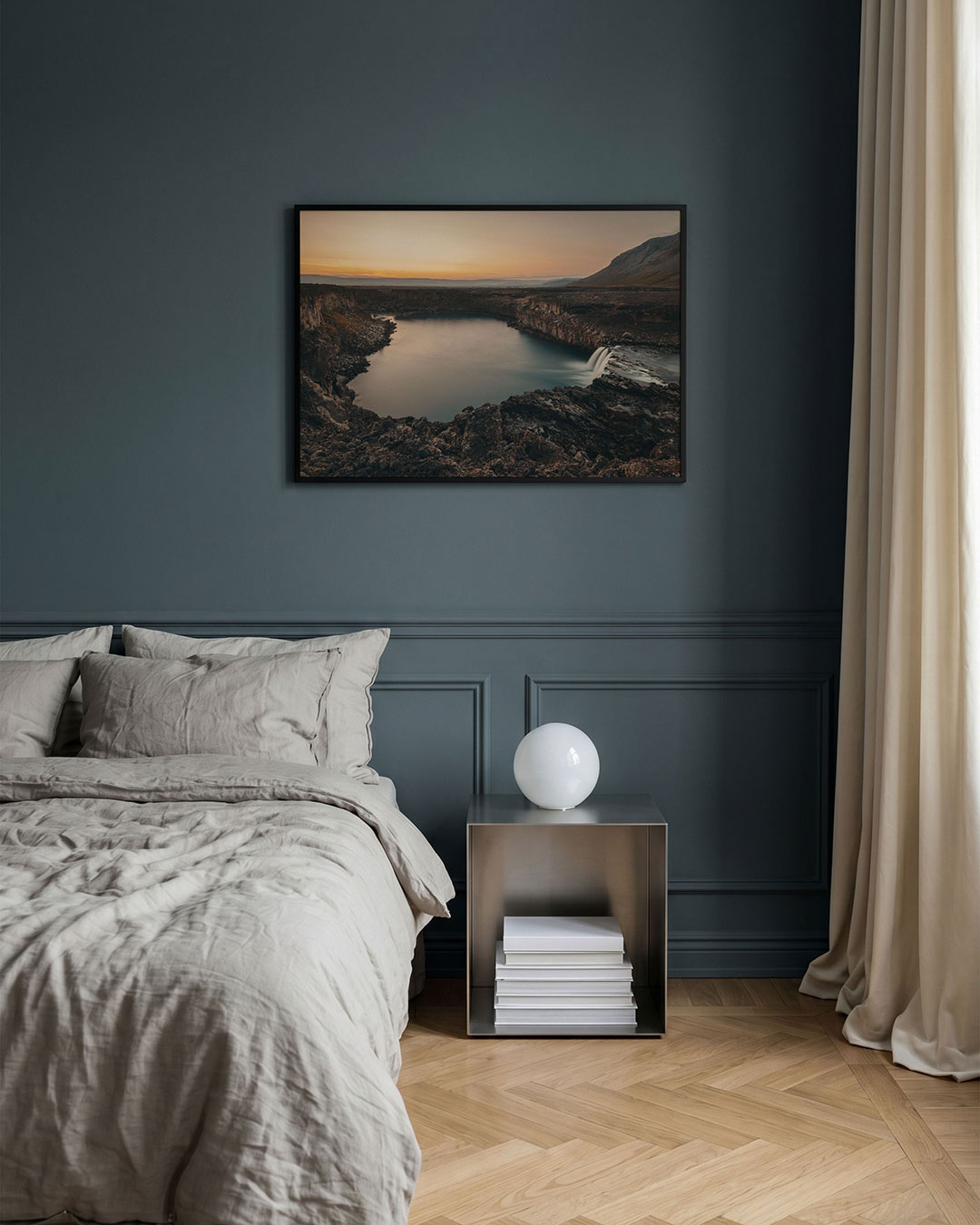 Rustige waterval Poster