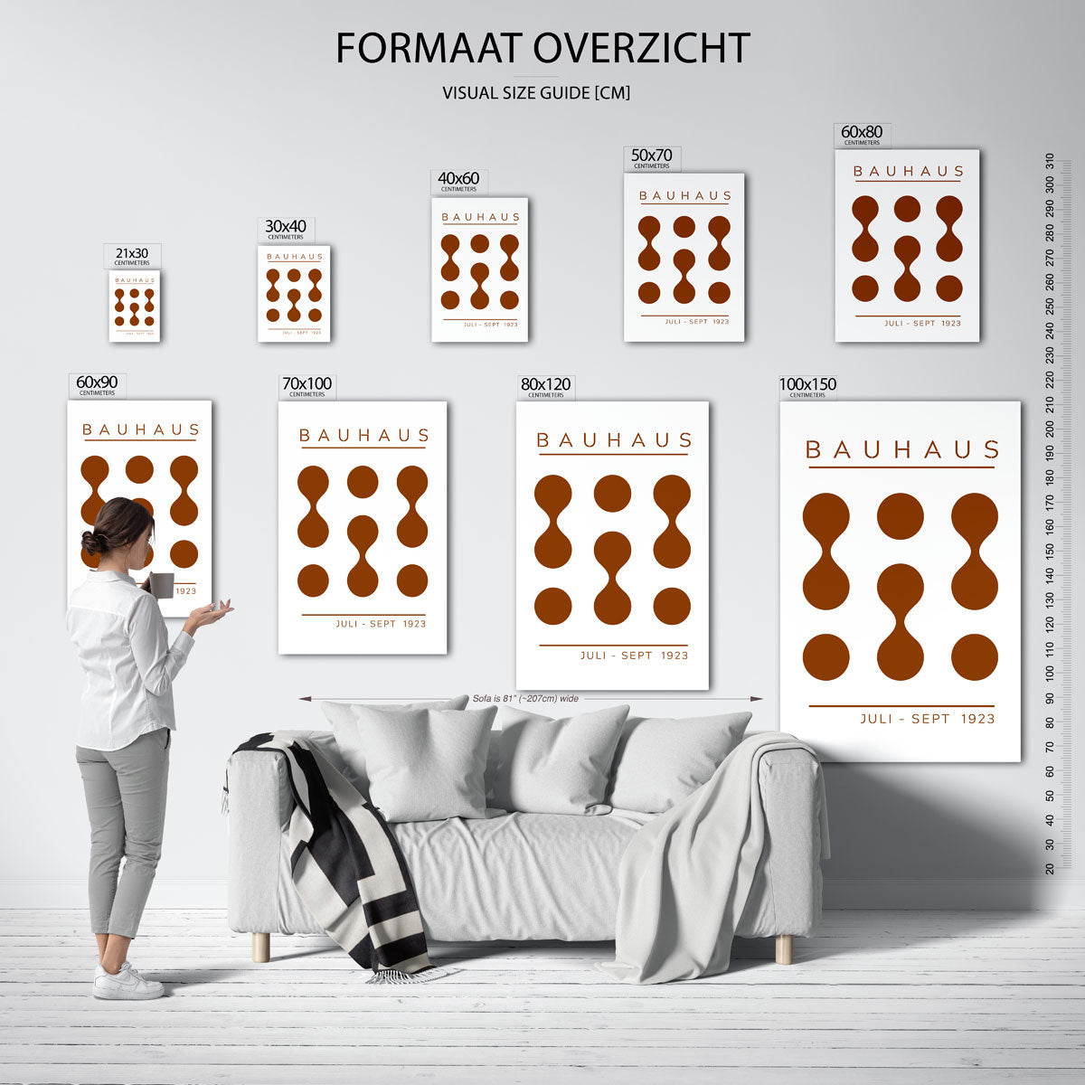 Vorm en balans Poster