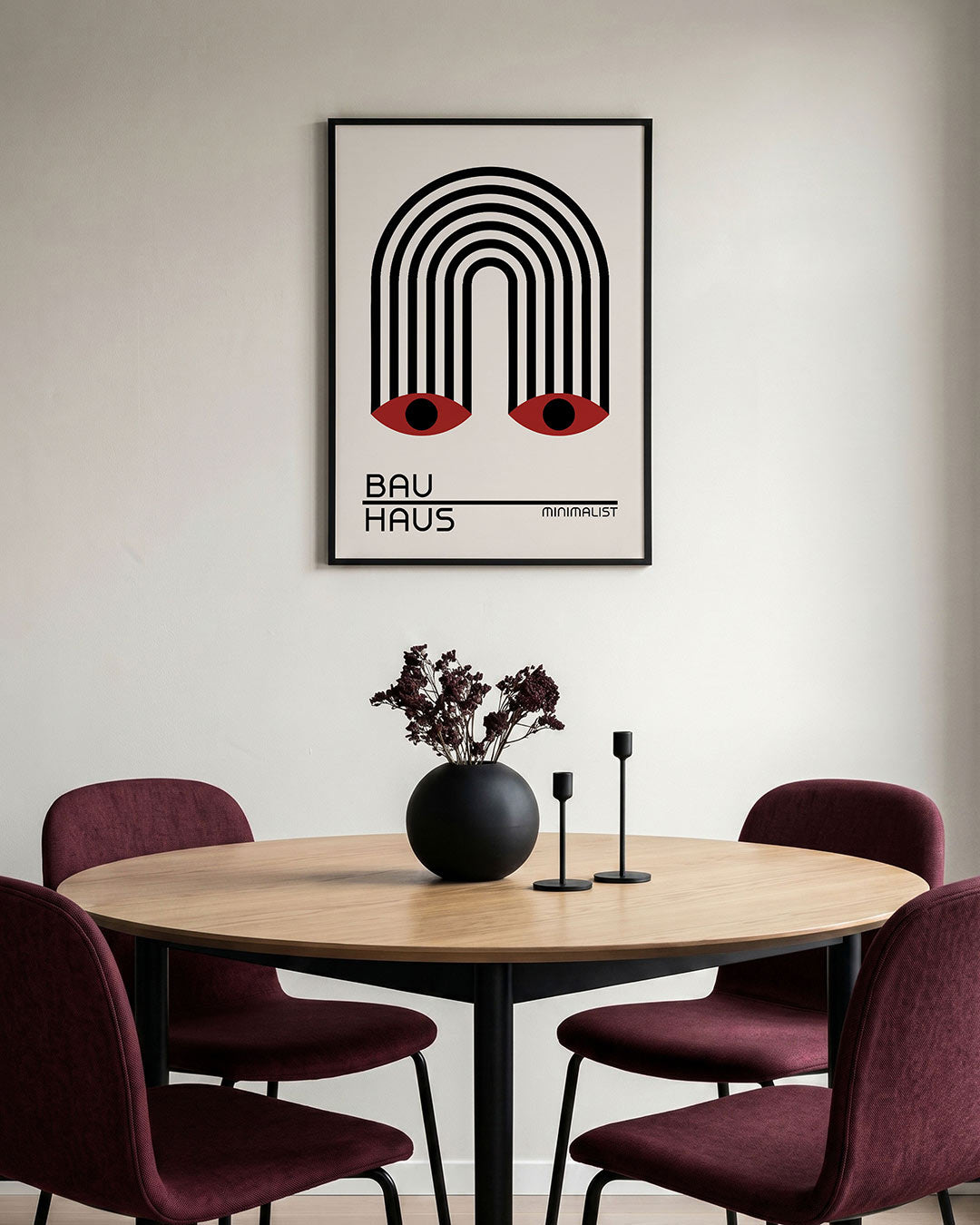 Lijnen en vormen Poster