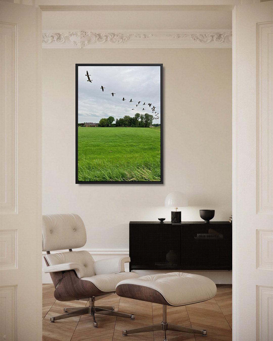 Vliegende vogels Kunstwerk