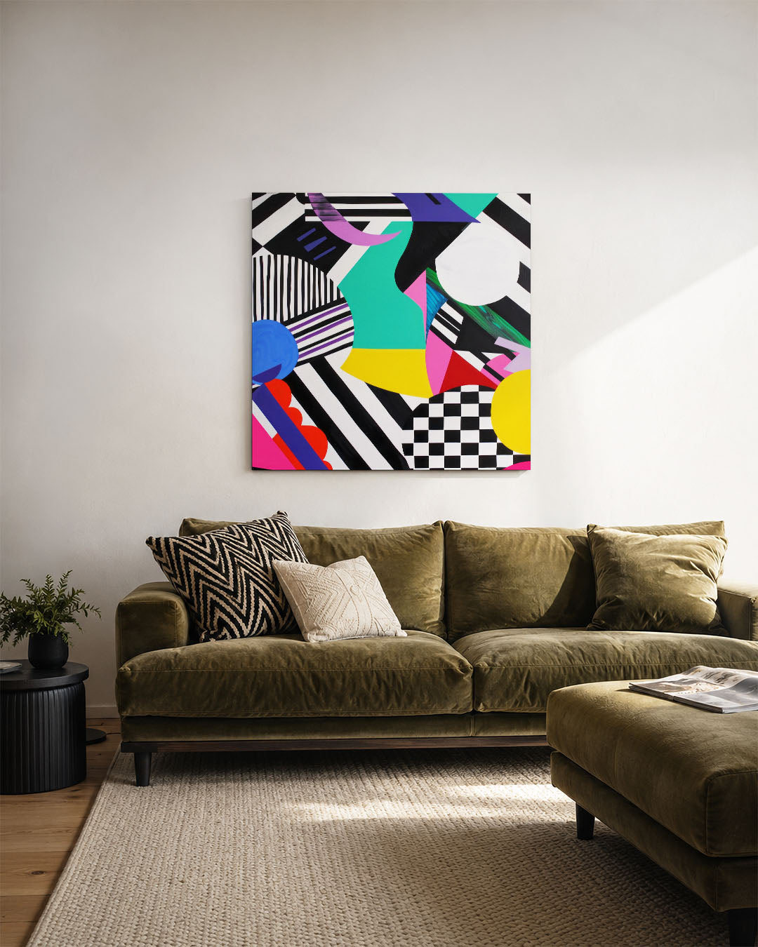 Dynamische geometrie Kunstwerk