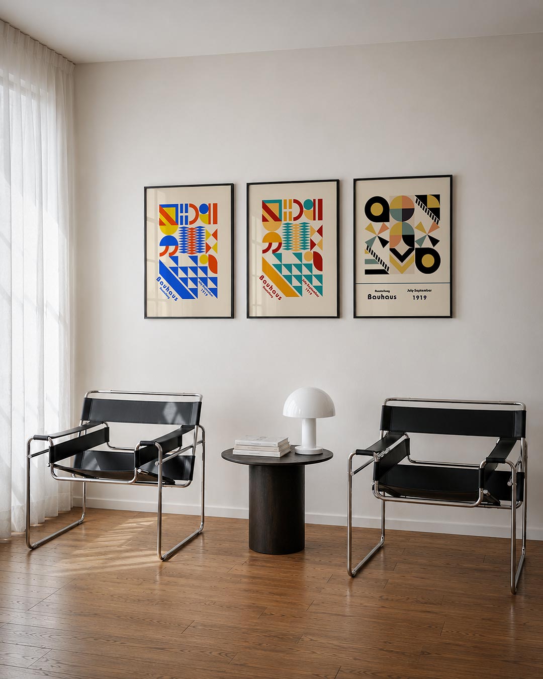 Vorm en kleurenspel Posterset