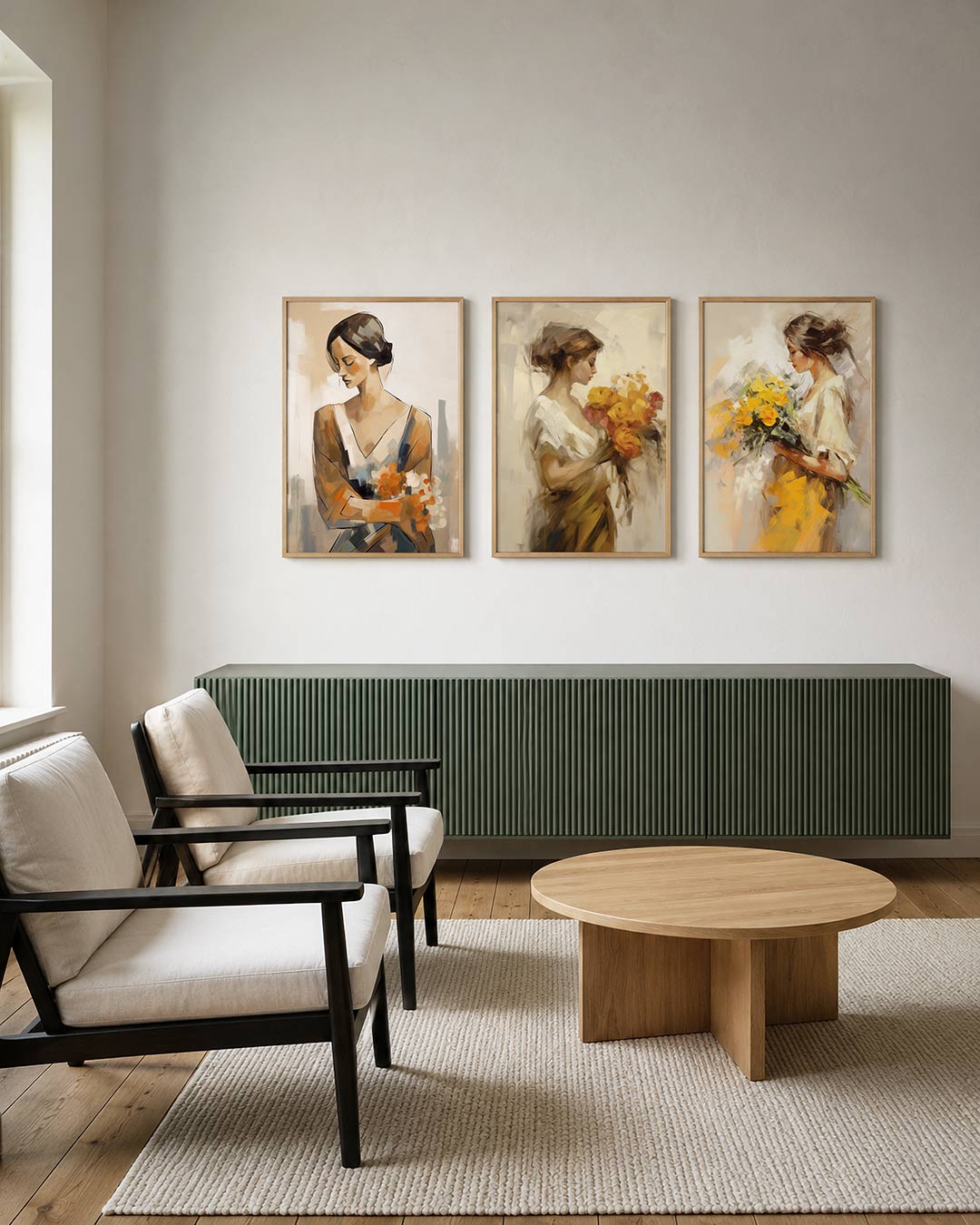 Vorm en kleurenspel Posterset