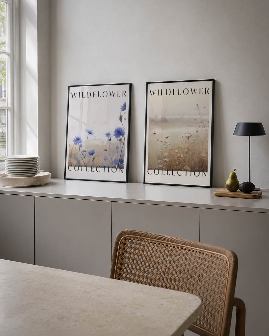 Bloemrijke harmonie Posterset