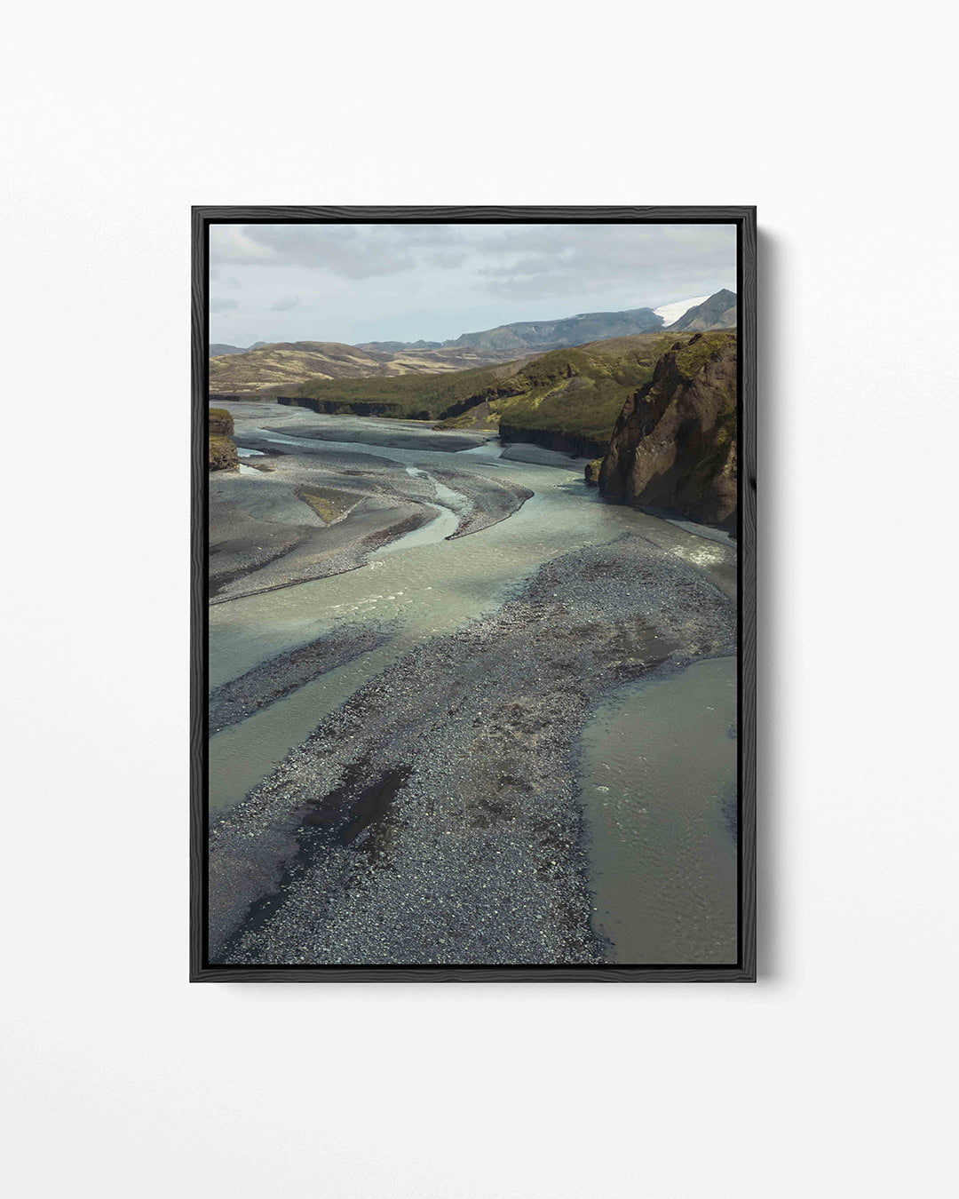 Rivierlandschap Kunstwerk