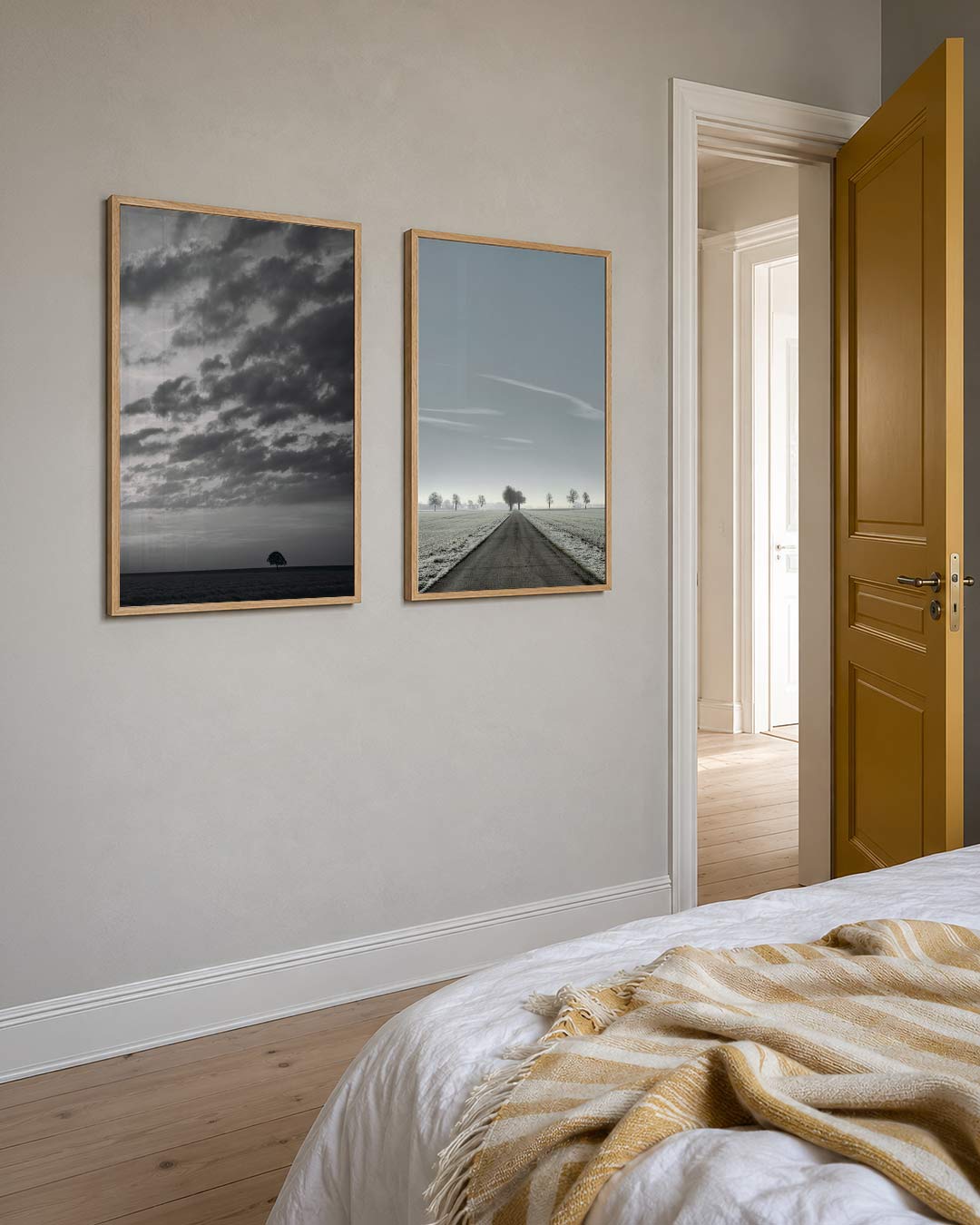 Landschap en lucht Posterset