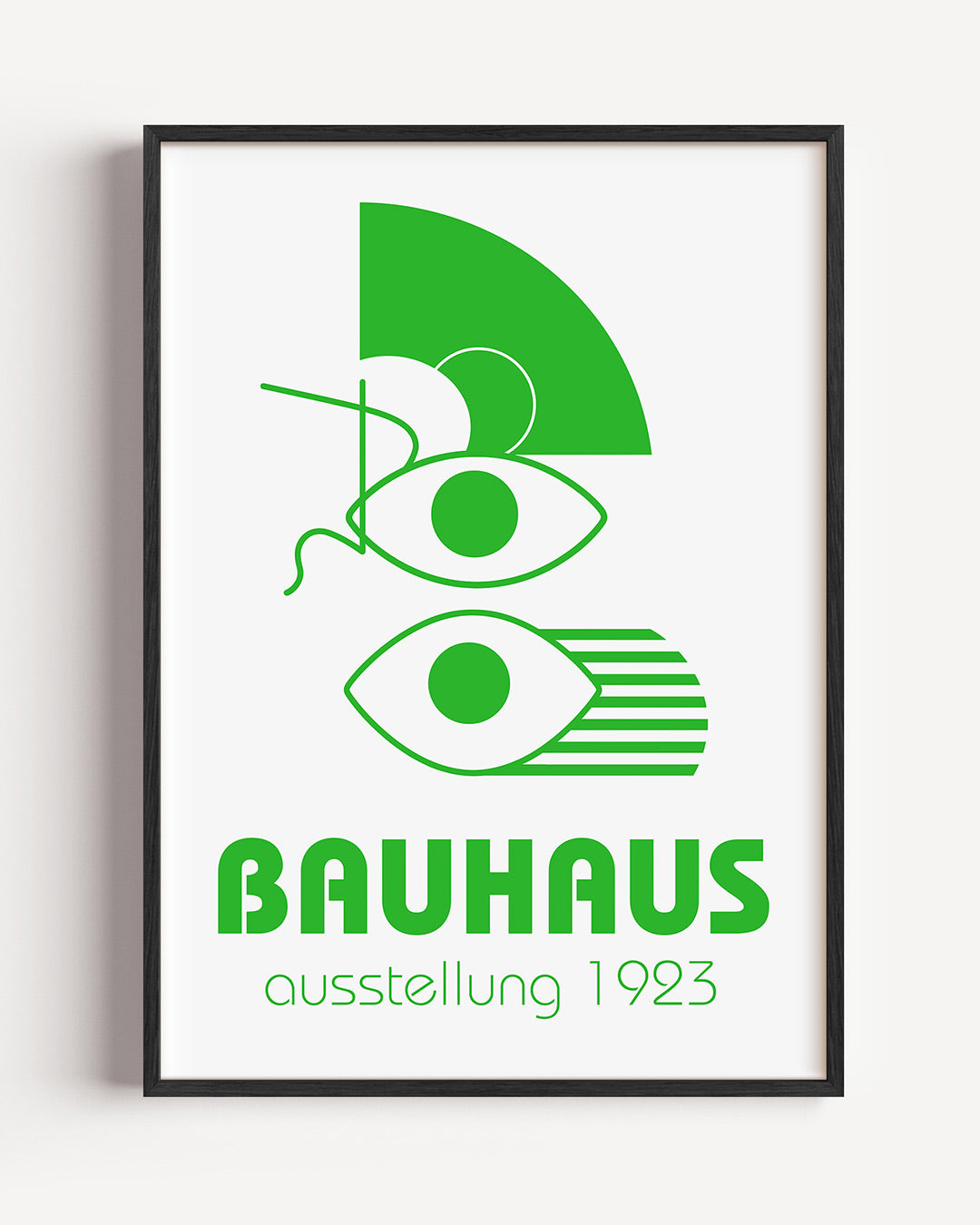 Vormen en ogen Poster