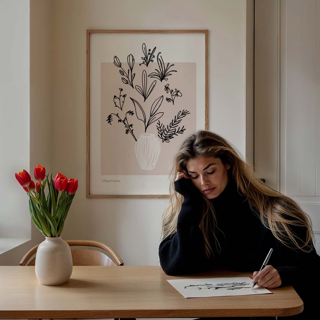 Botanische Illustratie Poster-WallArtistic