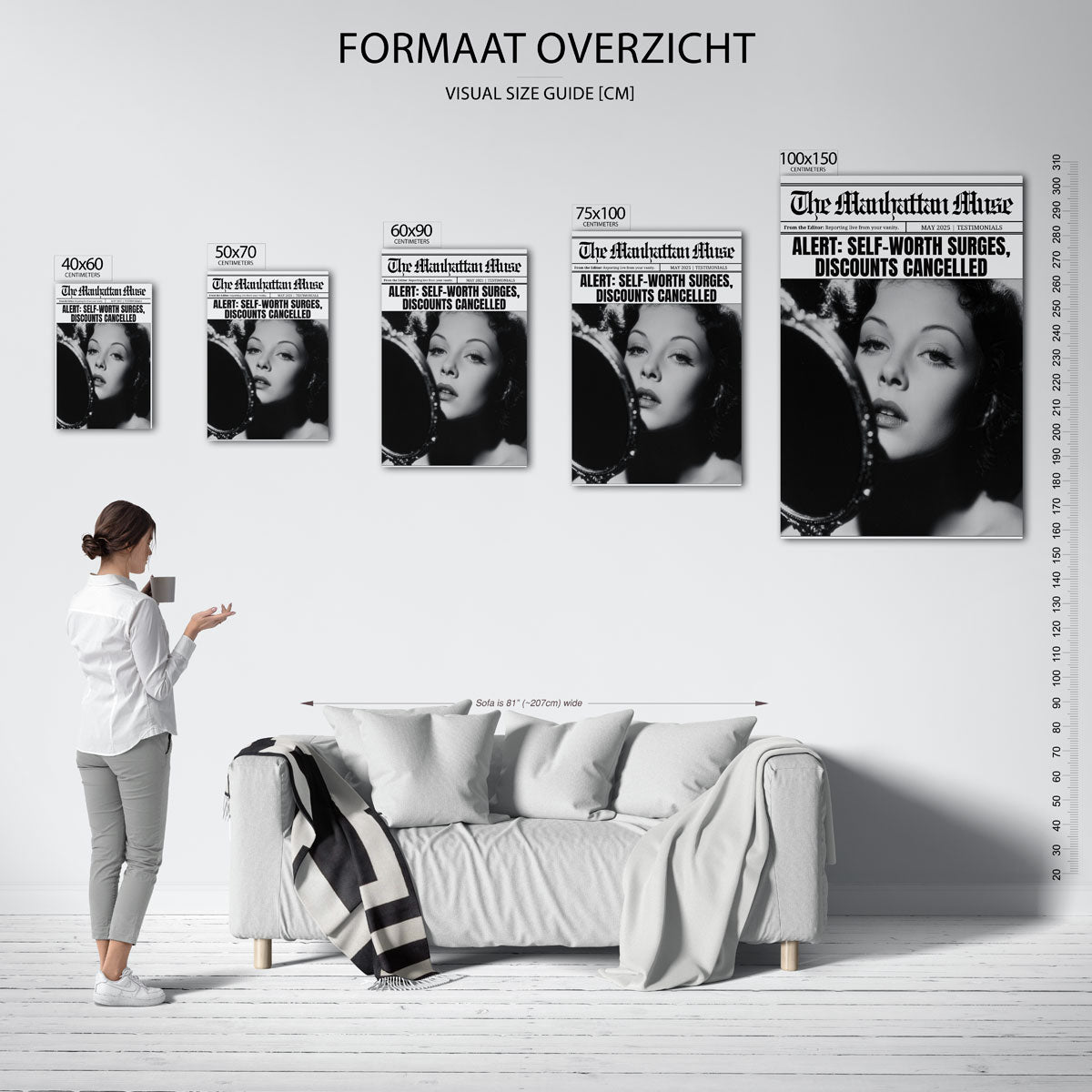Spiegelportret Kunstwerk