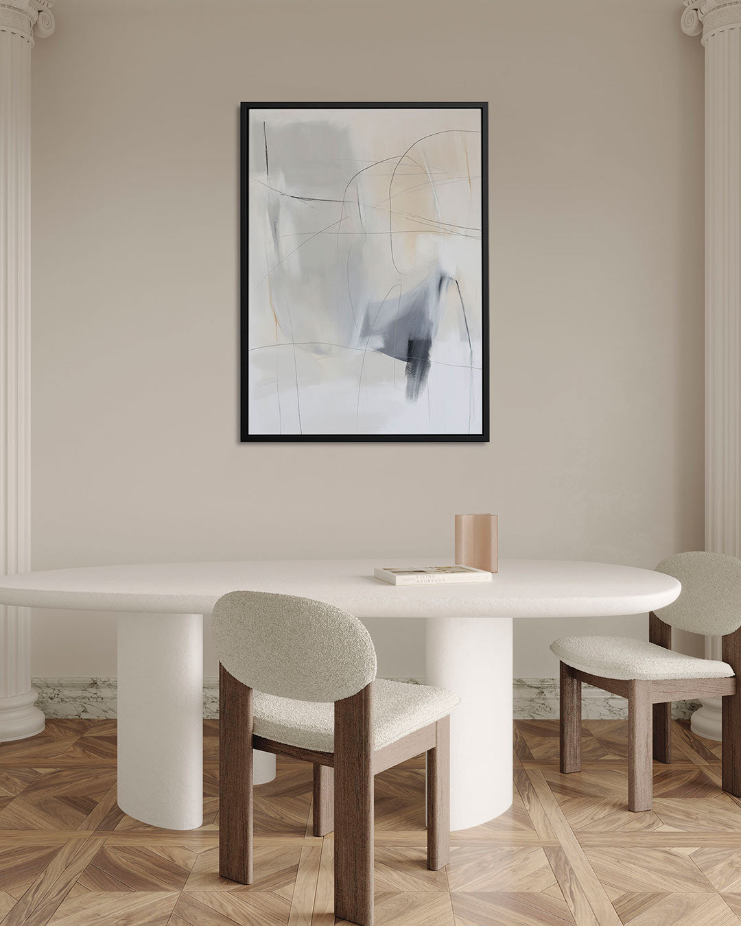 Lijnen en vormen Kunstwerk