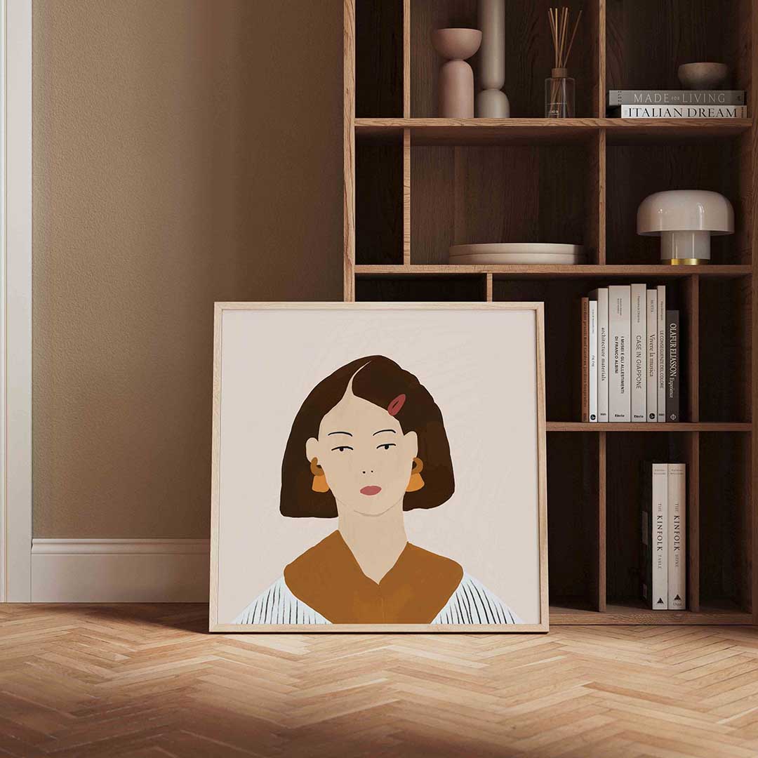 Vrouwelijk portret Poster