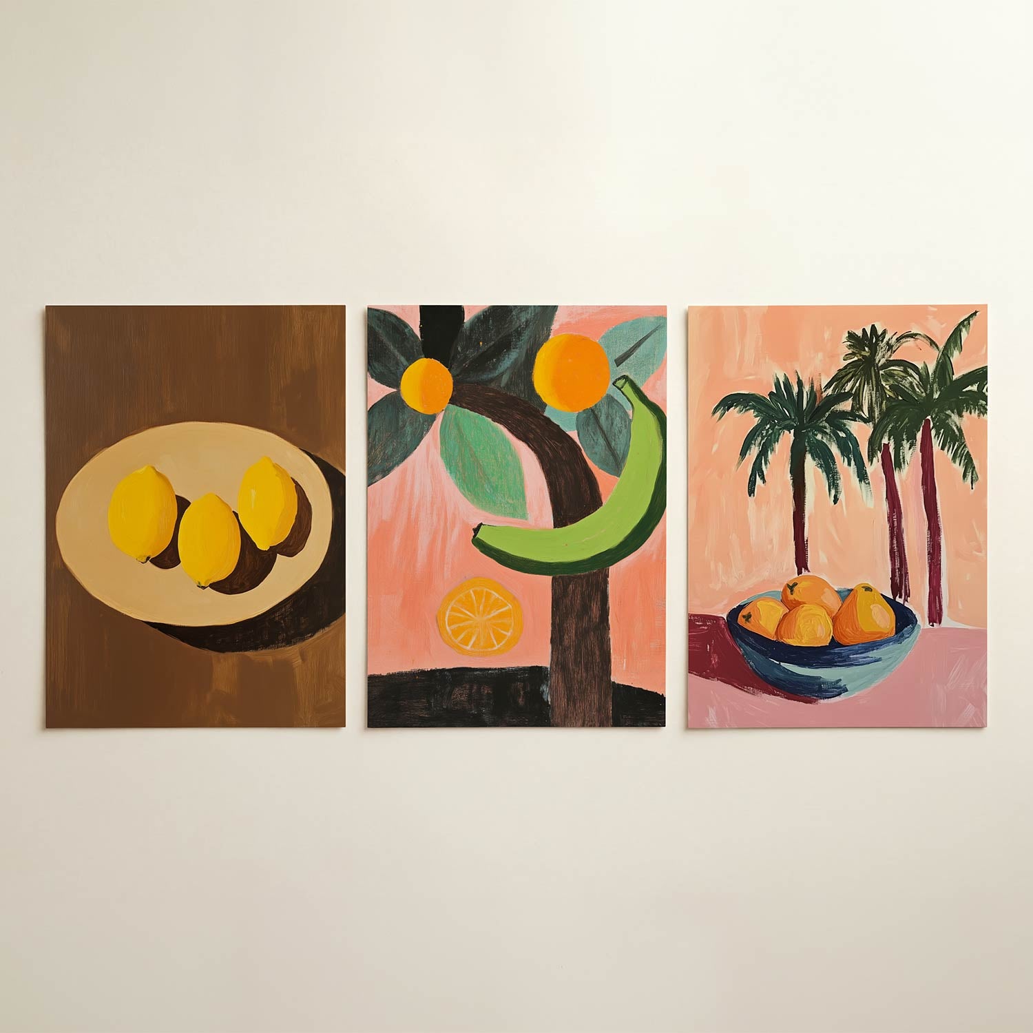 Citroenen op schaal Posterset