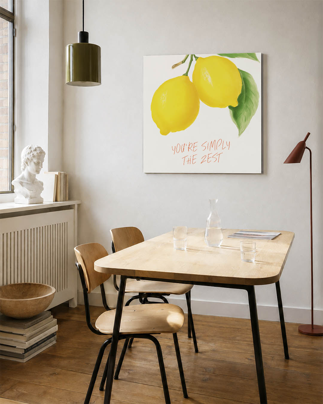 Citroenen illustratie Kunstwerk