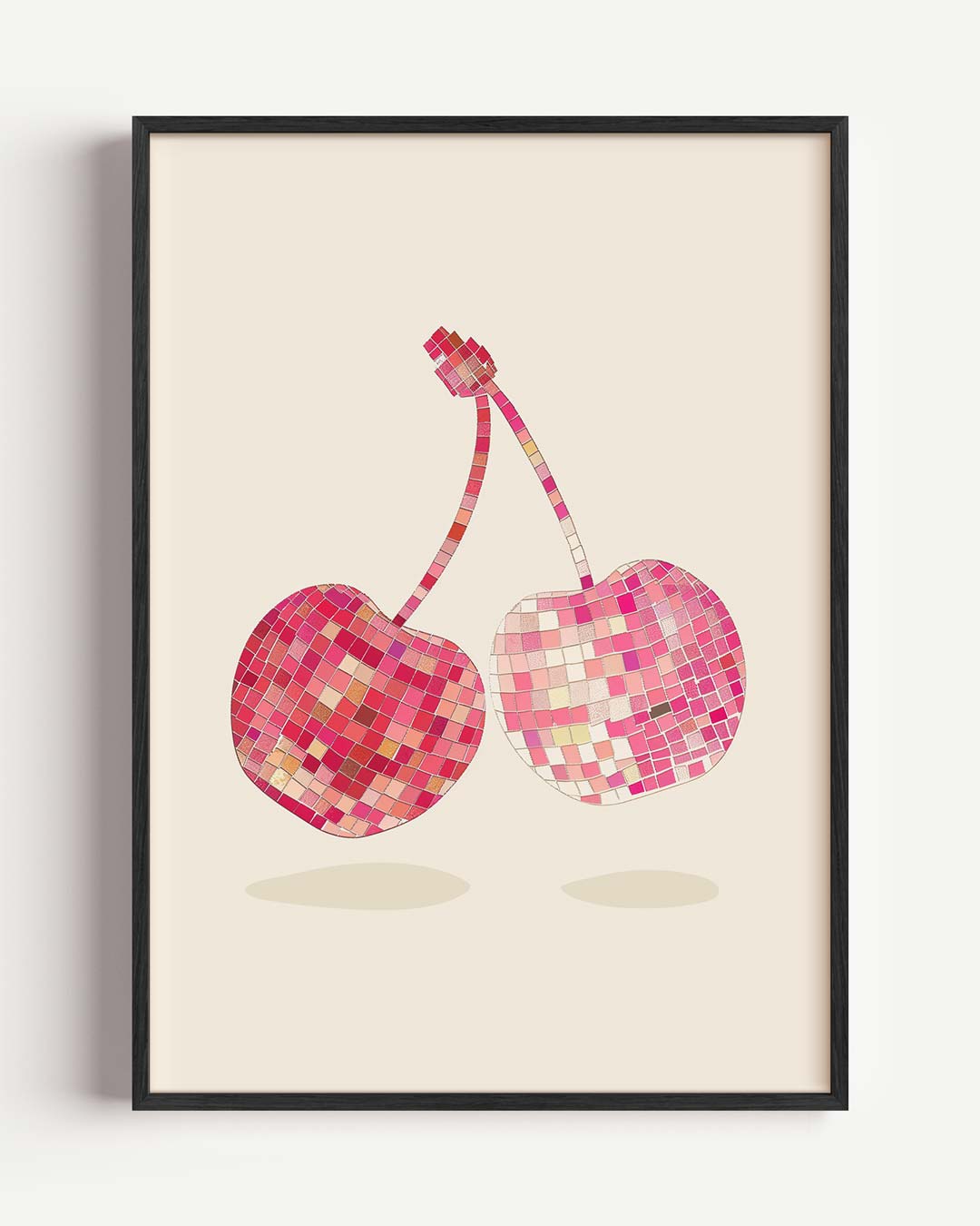 Cherry Disco Fever Poster-WallArtistic