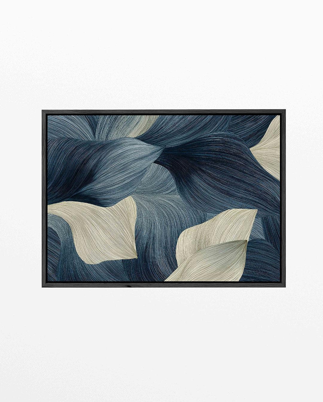 Golvende lijnen compositie Kunstwerk