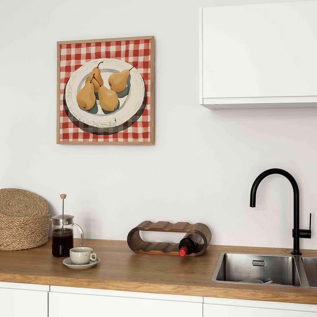 Peren op bord Poster