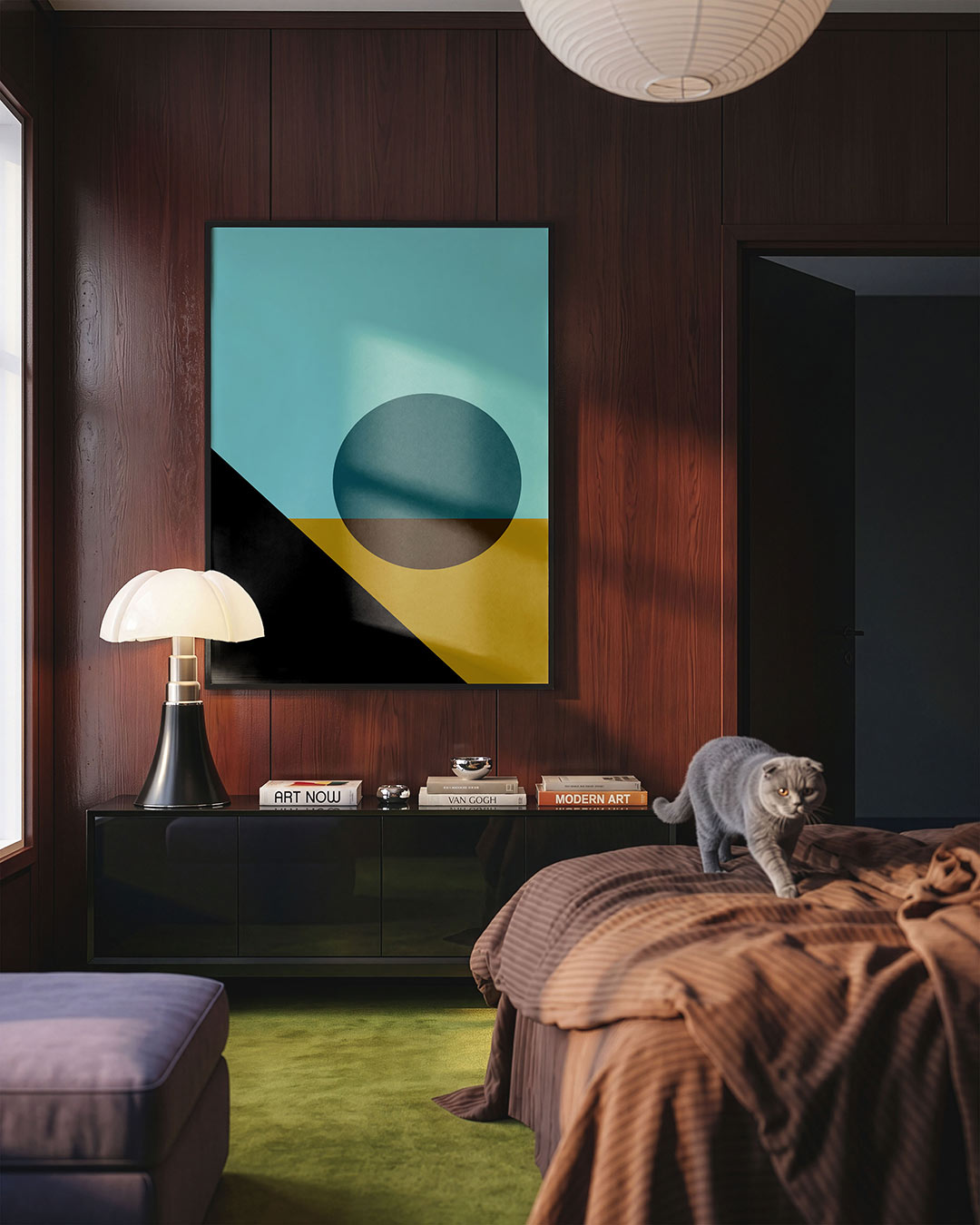 Vorm en balans Poster