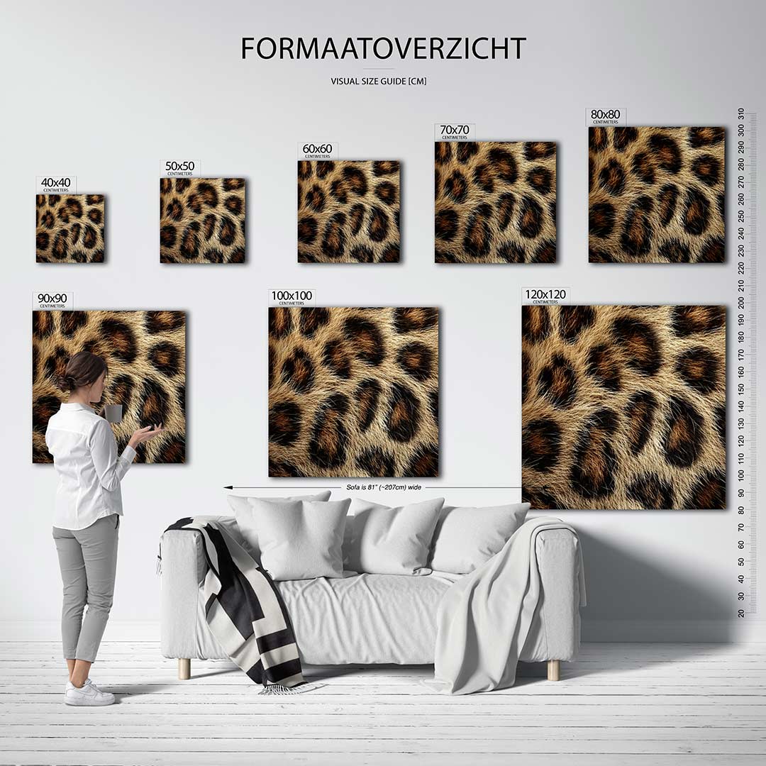 Dierlijke patronen Kunstwerk