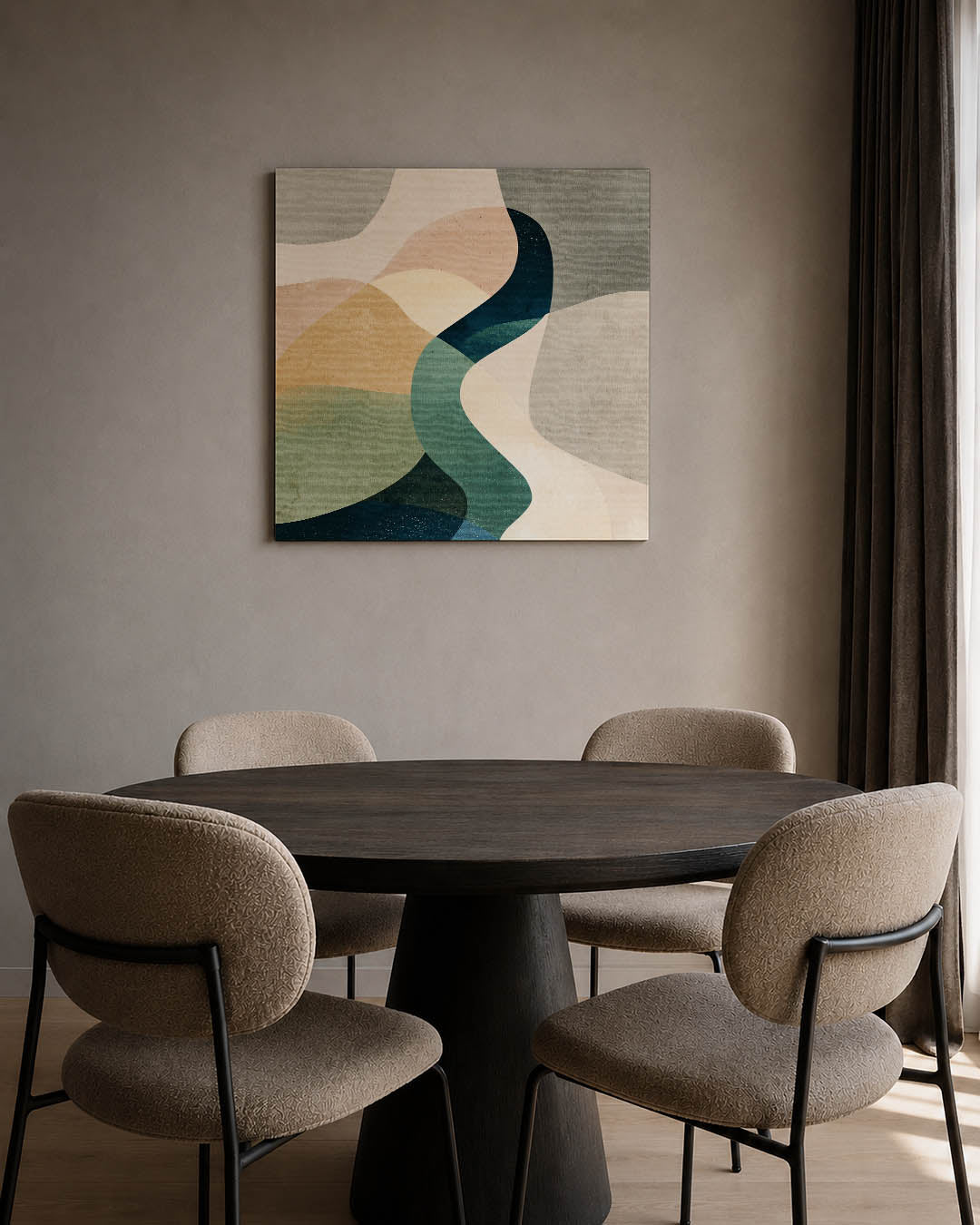 Organische vormen Kunstwerk