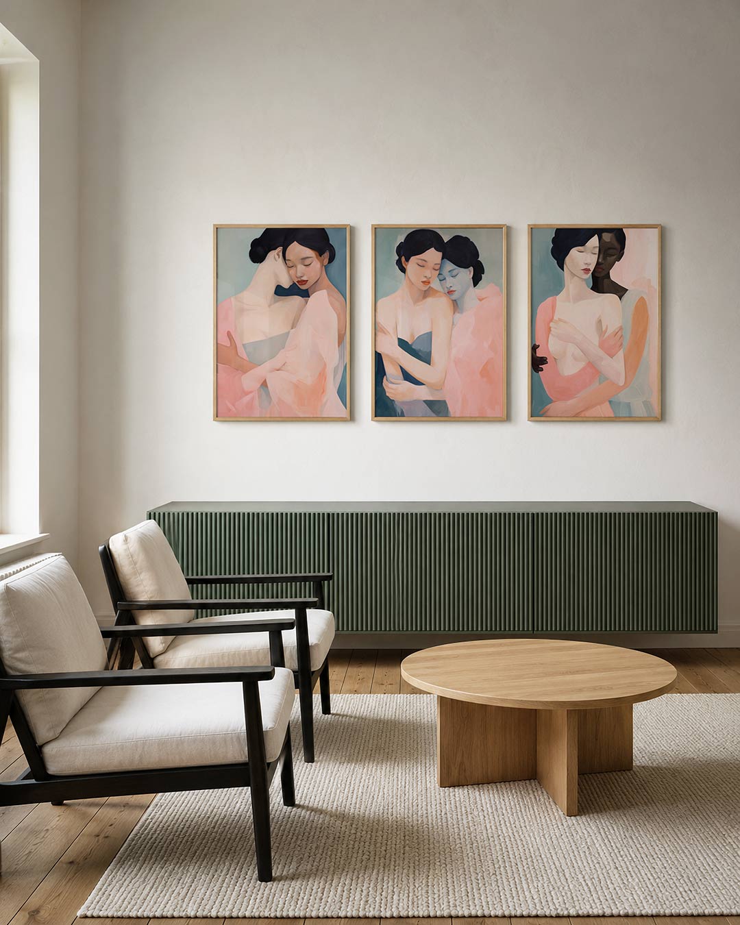 Zachte omhelzing Posterset