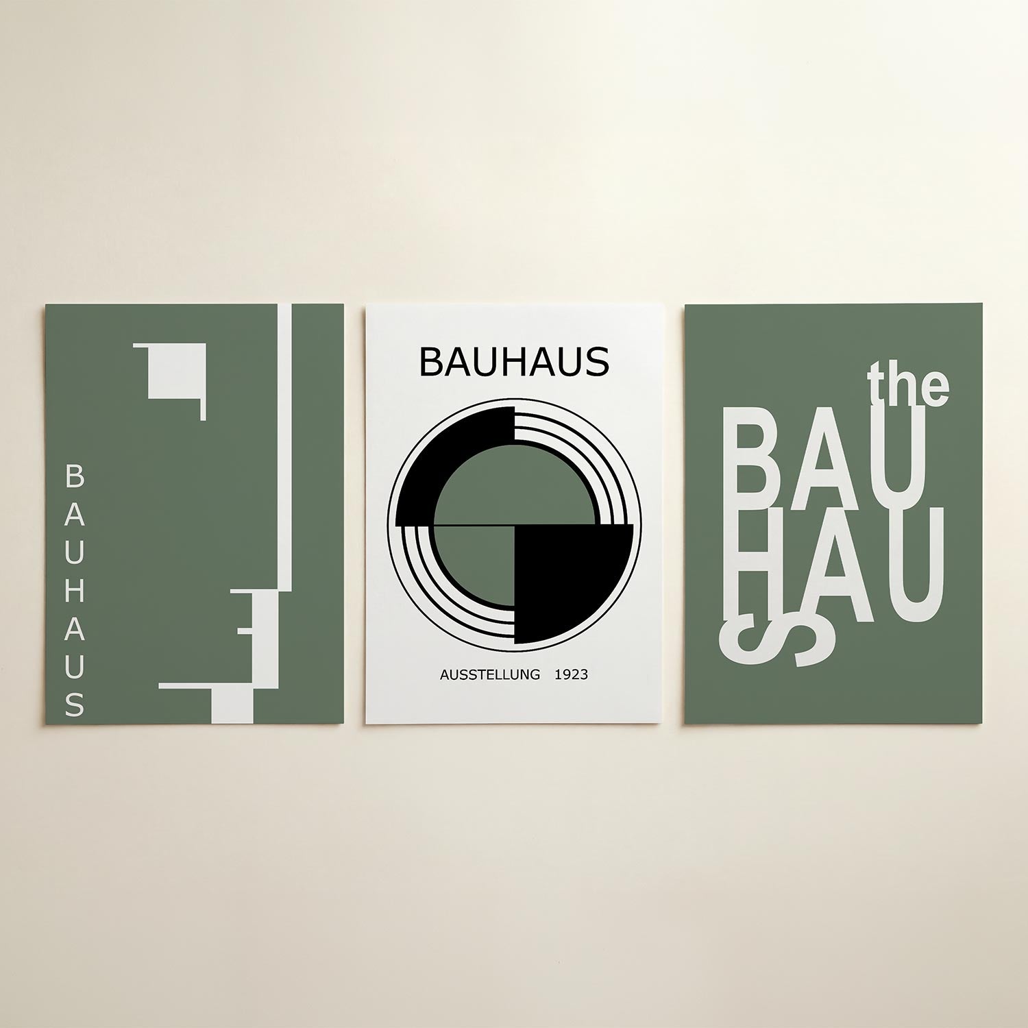 Strakke lijnen Posterset