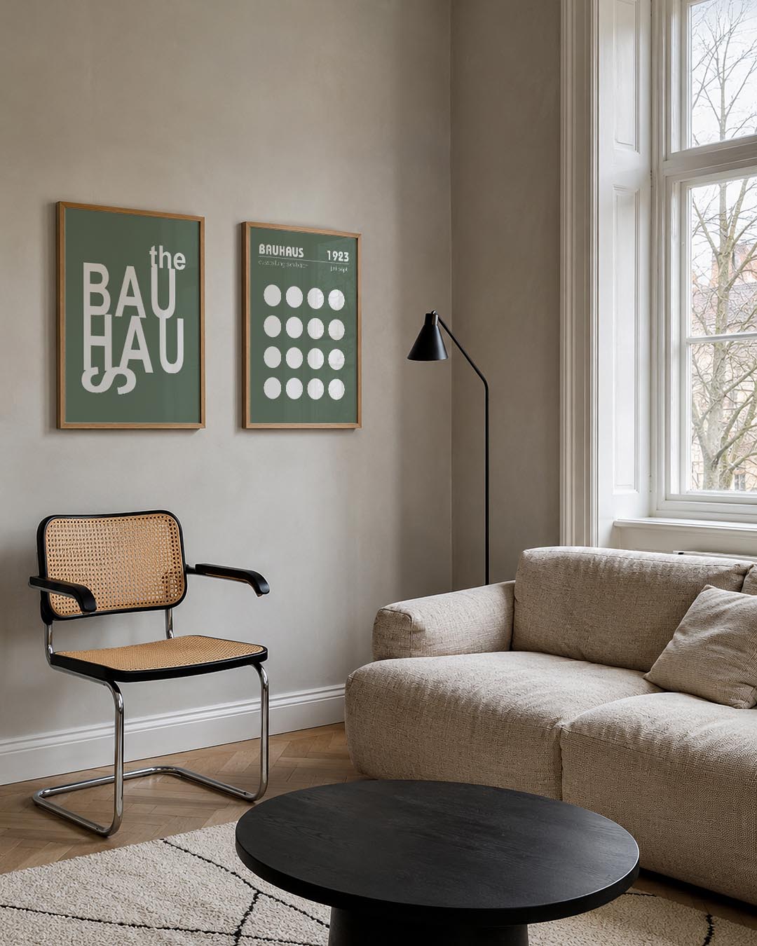 Typografisch spel Posterset